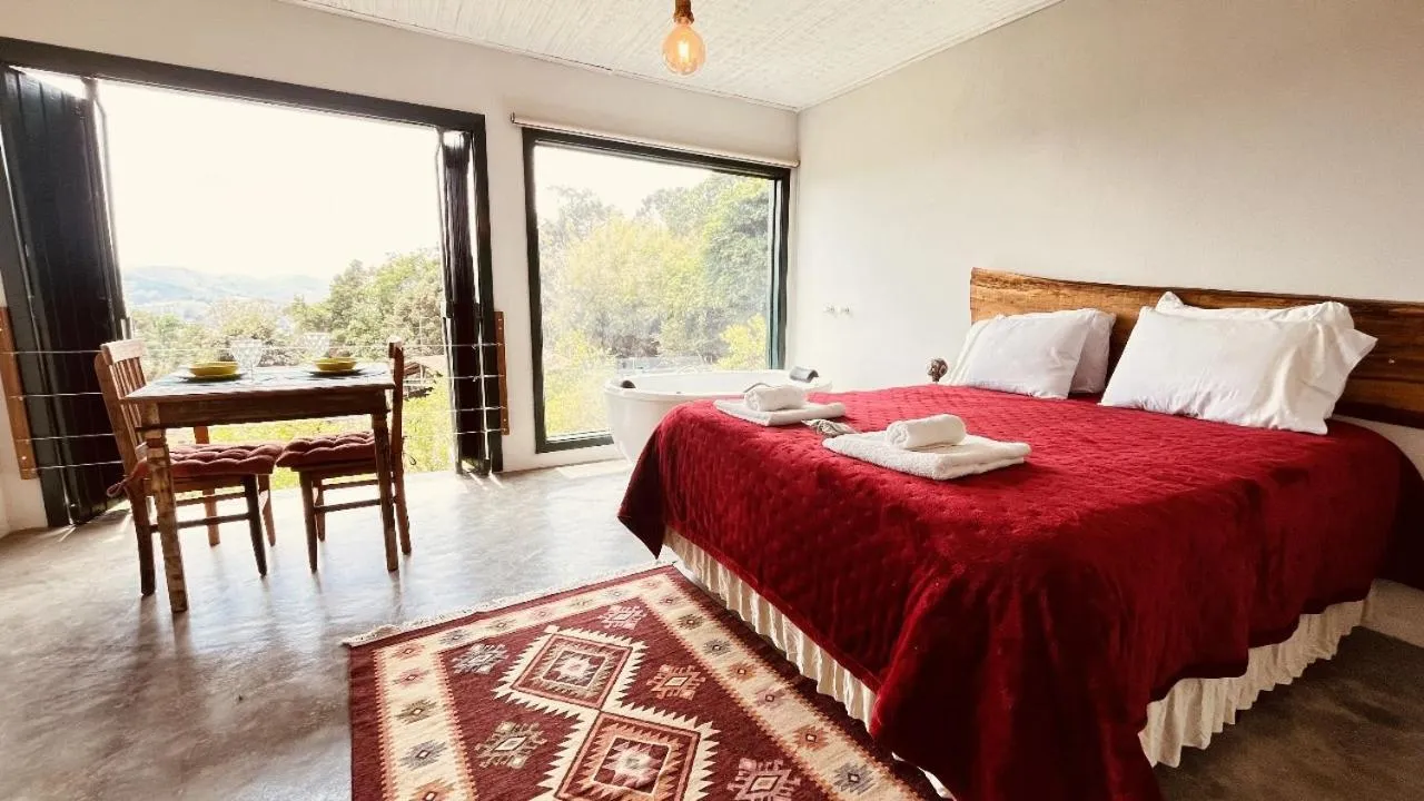 Bed in Montanha Home