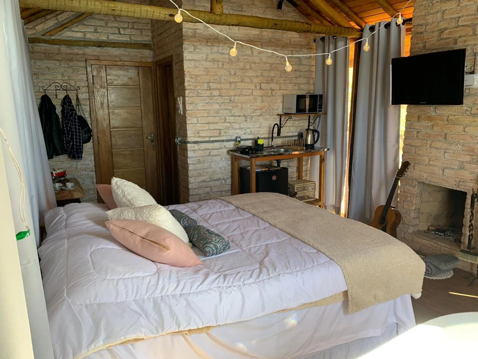 Bed in Montanha Home