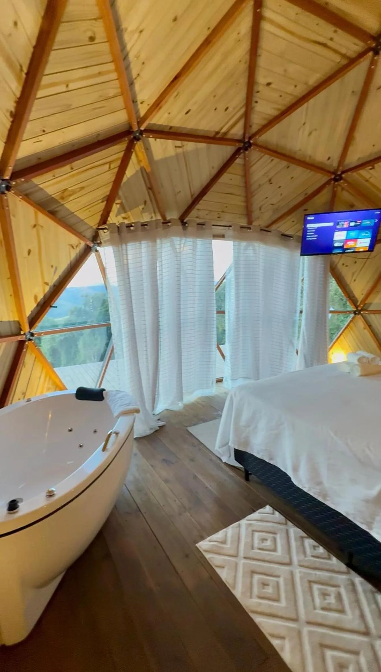 Bed in Montanha Home