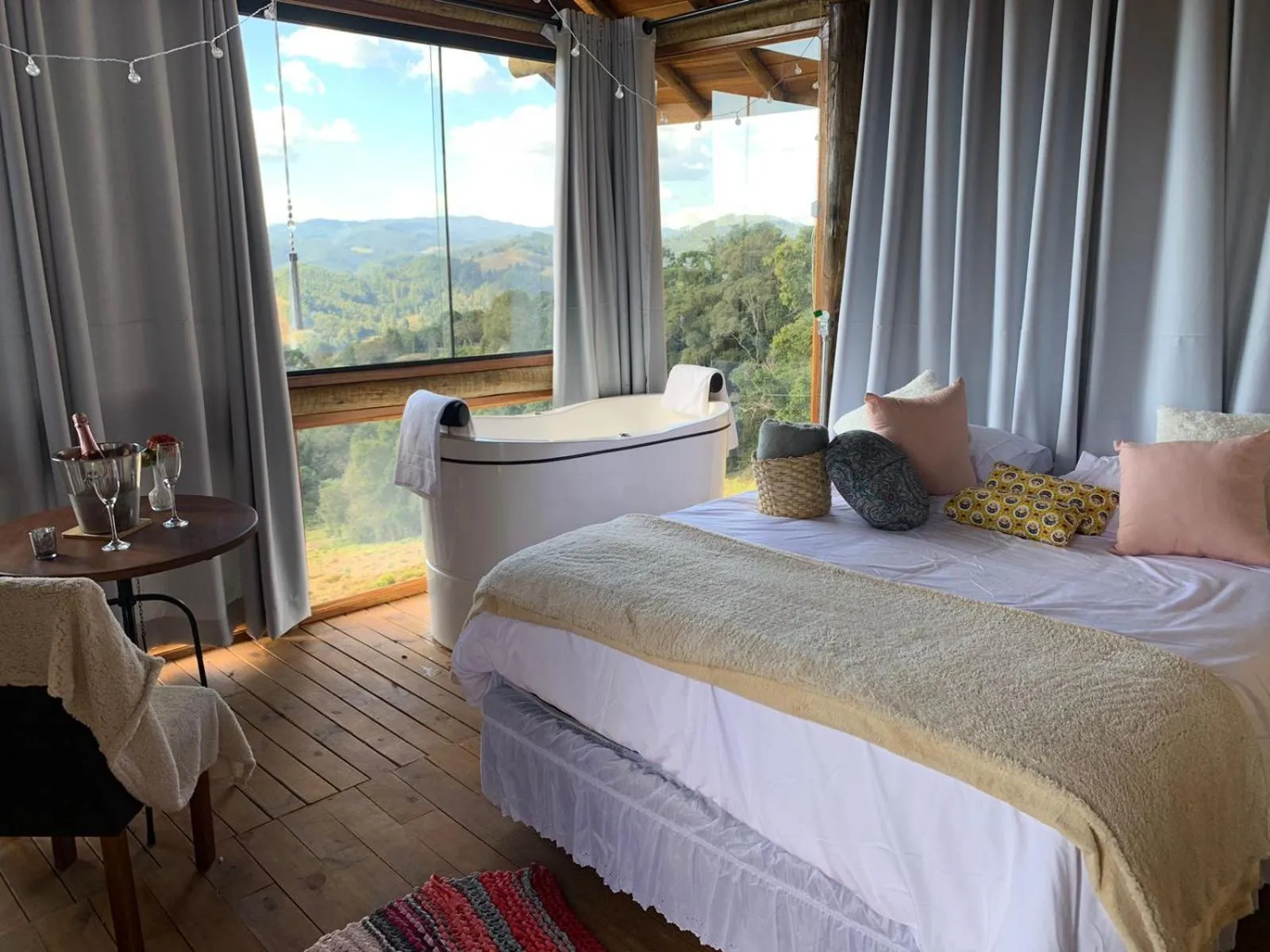 Bed in Montanha Home