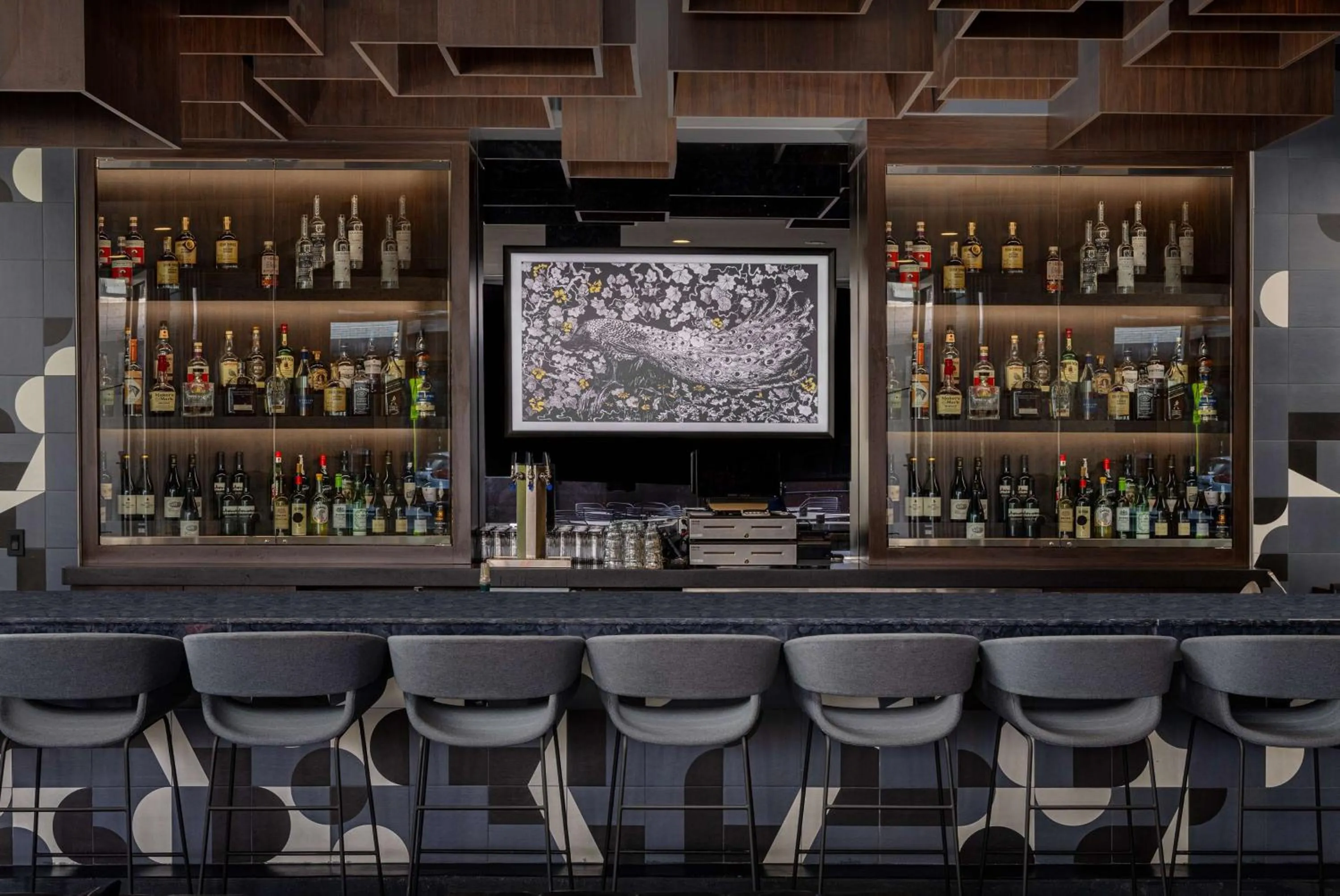 Lounge or bar in Hampton Inn & Suites Rochester Downtown