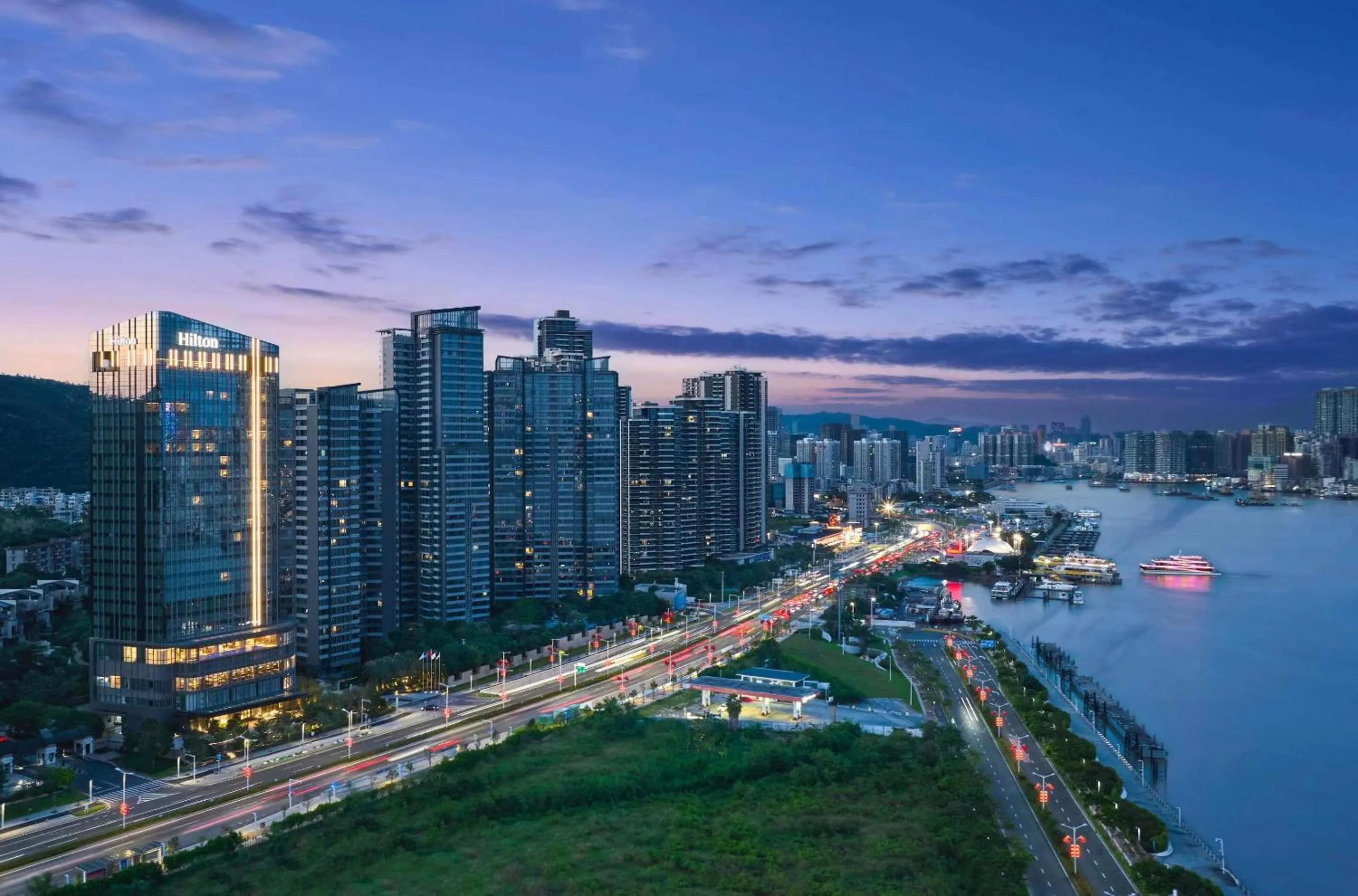 Property building in Hilton Zhuhai