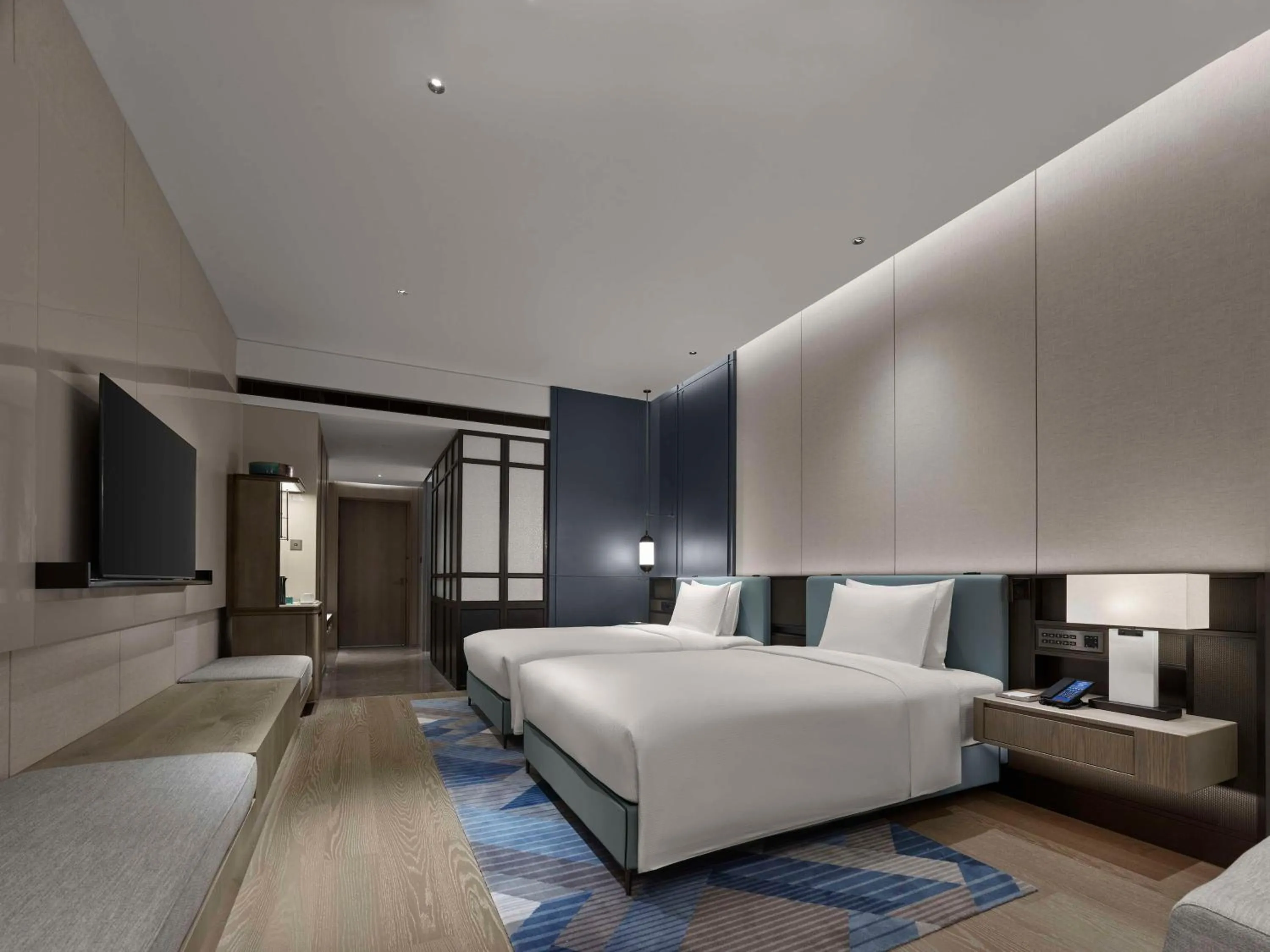 Bed in Hilton Zhuhai