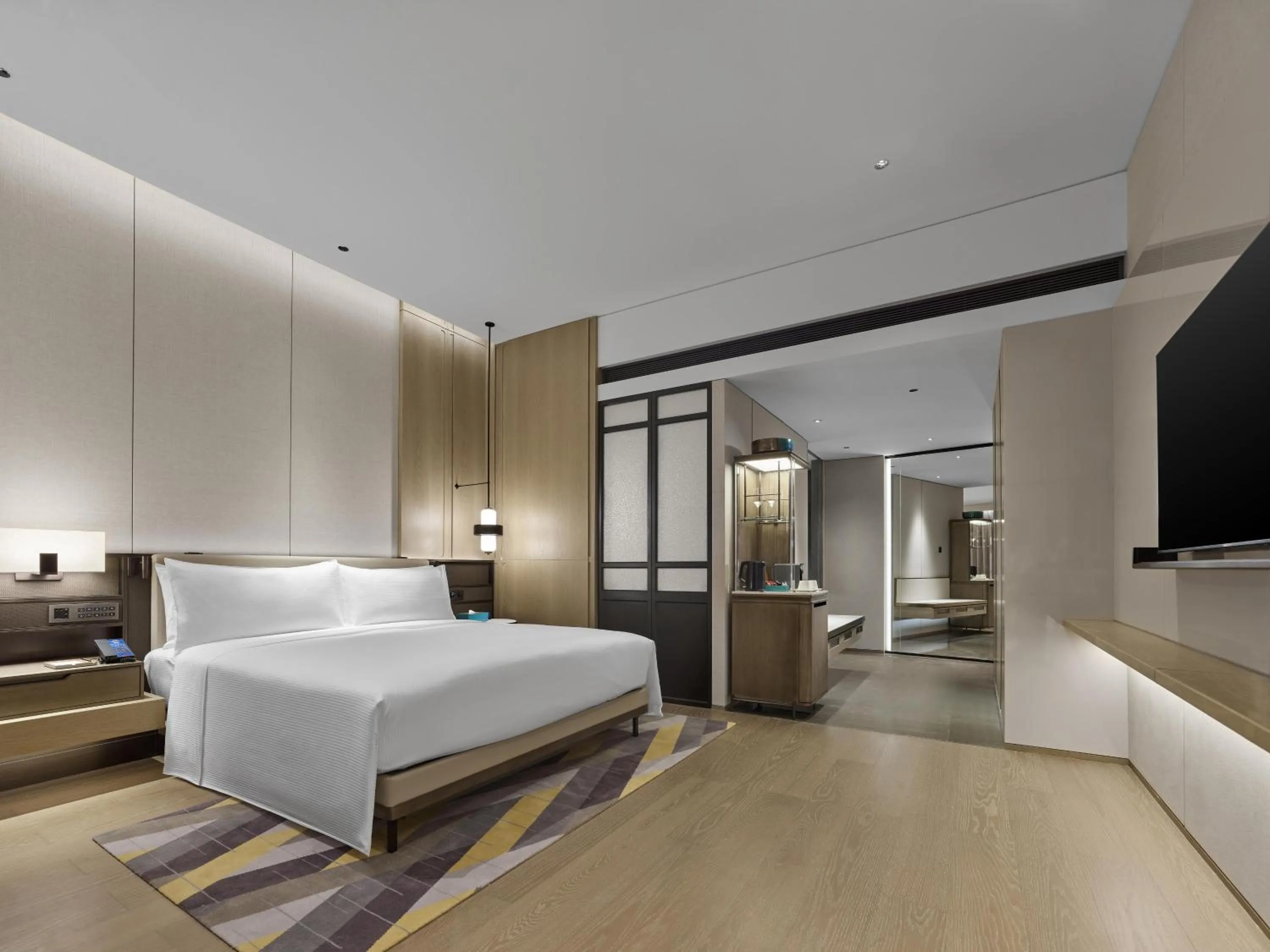 Bed in Hilton Zhuhai