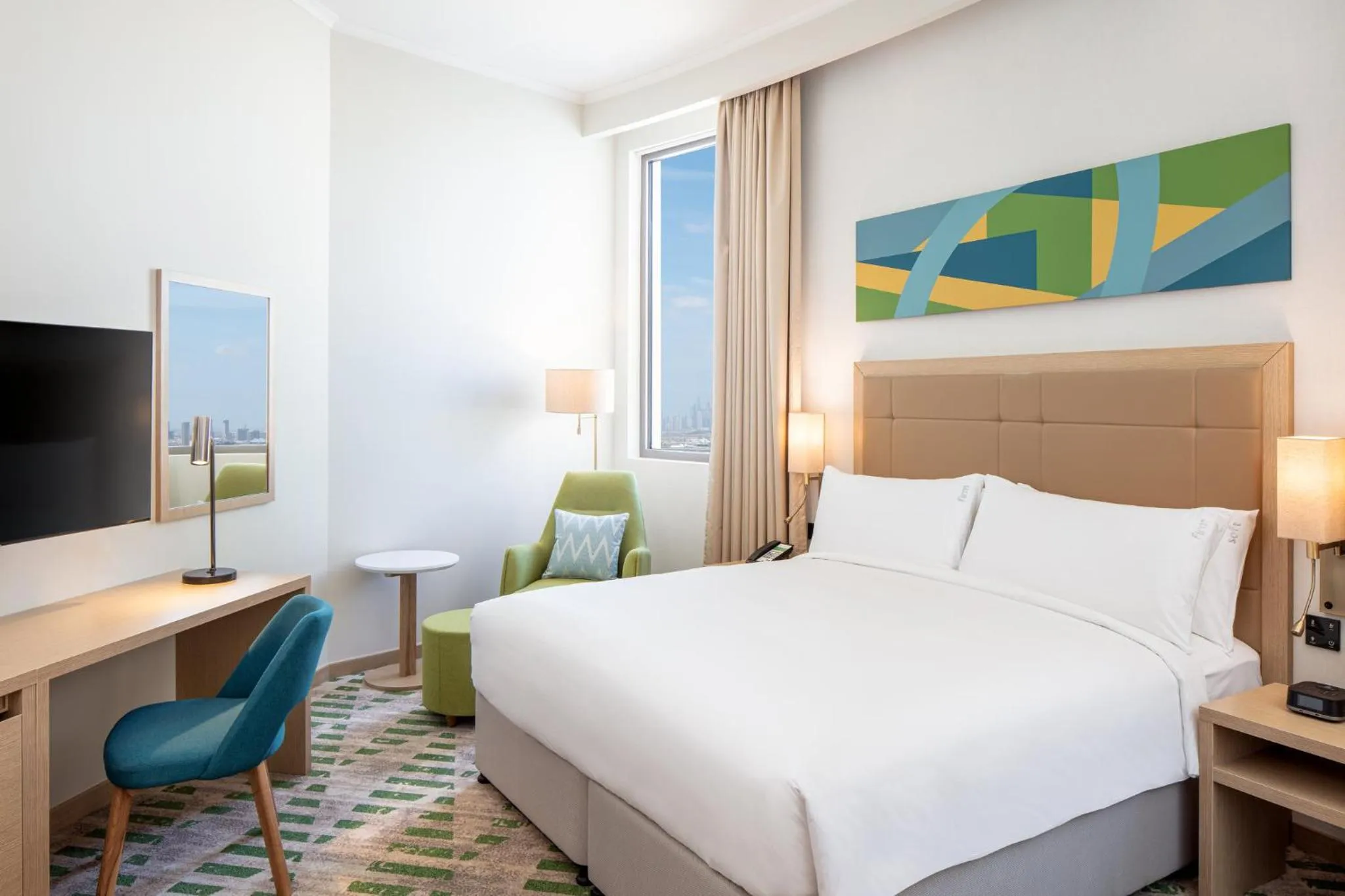 Photo of the whole room, Bed in Holiday Inn & Suites - Dubai Science Park by IHG