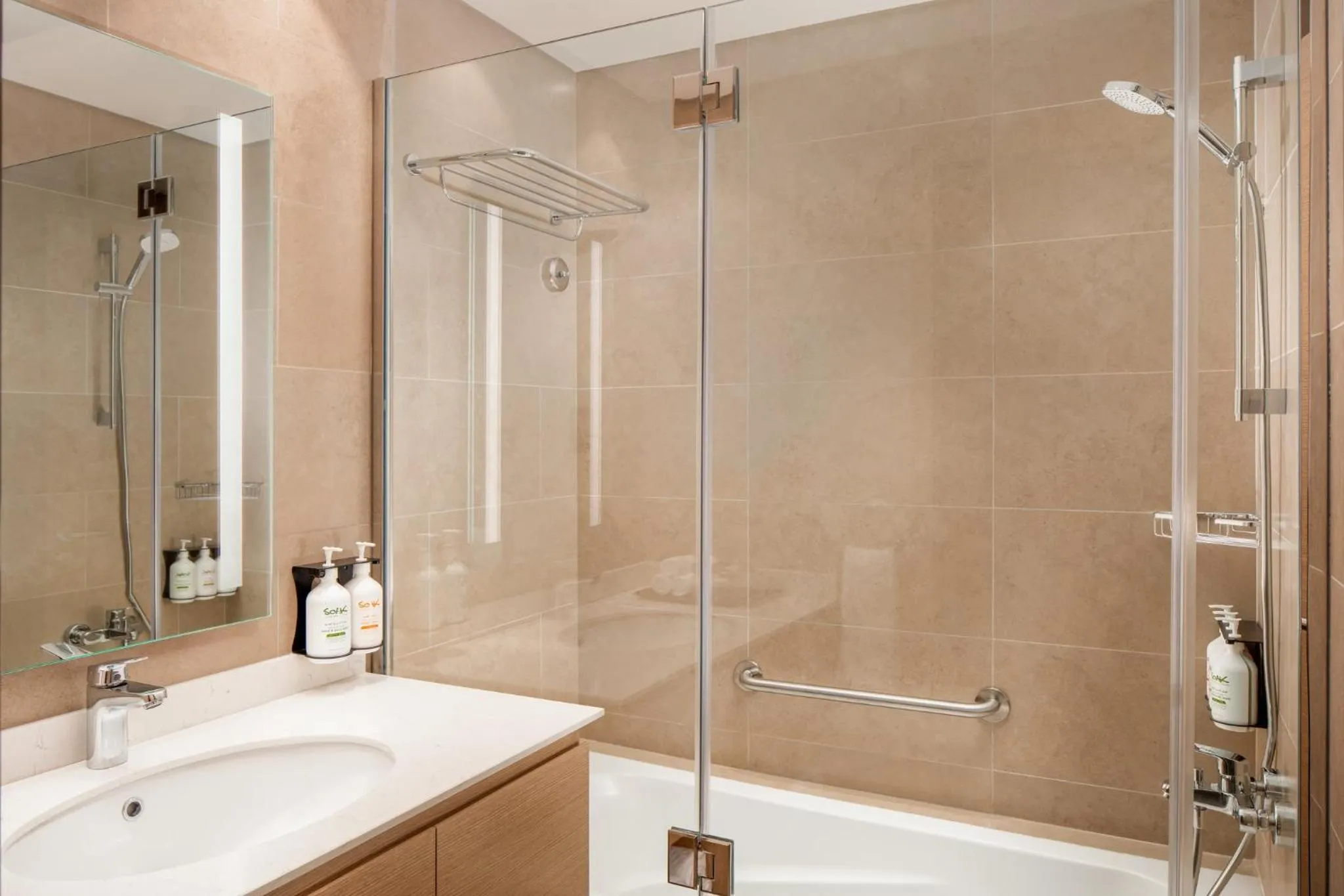 Bathroom in Holiday Inn & Suites - Dubai Science Park by IHG