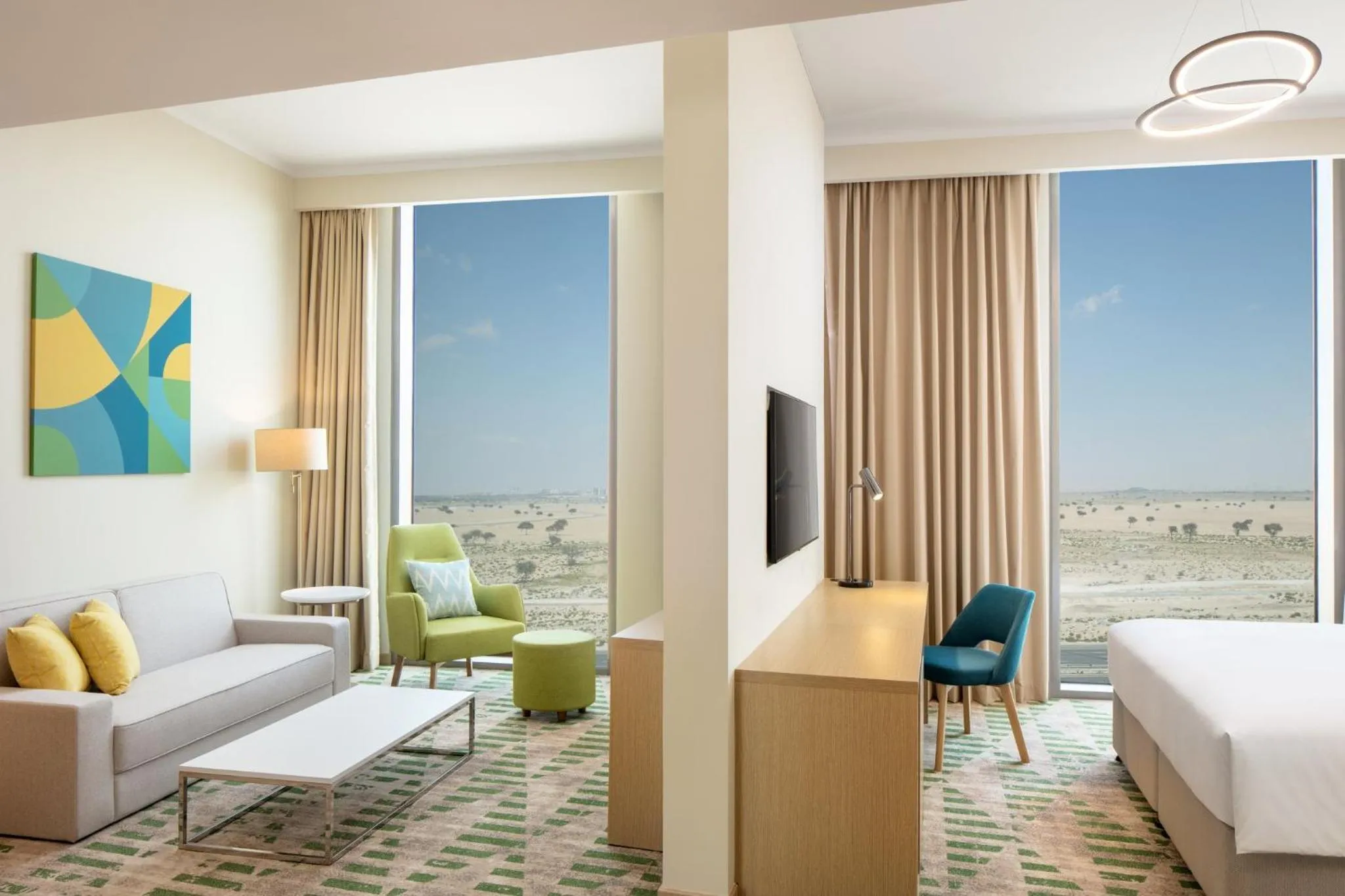 Photo of the whole room, Bed in Holiday Inn & Suites - Dubai Science Park by IHG