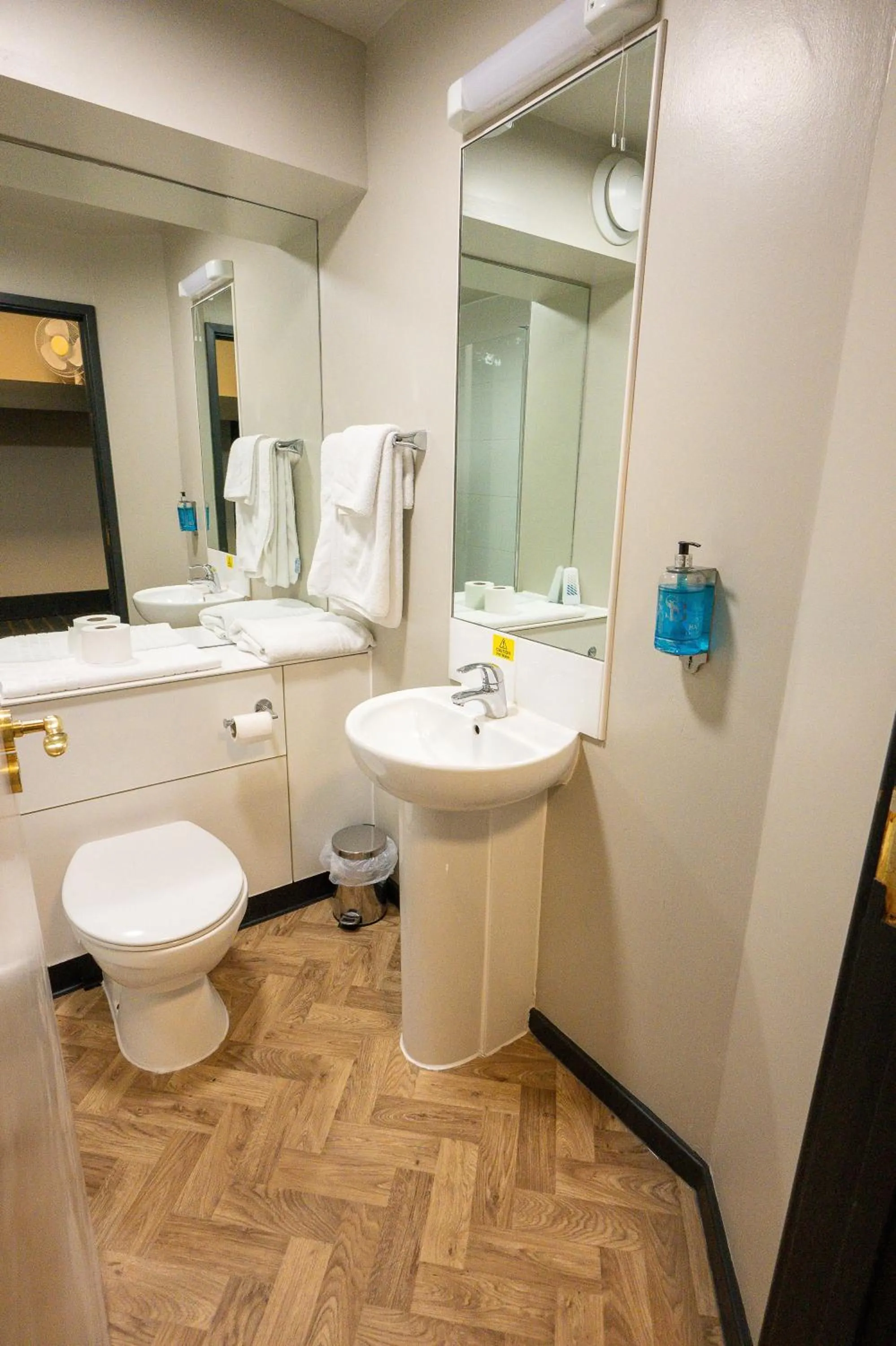 Bathroom in Cat & Lion Country Pub and Hotel