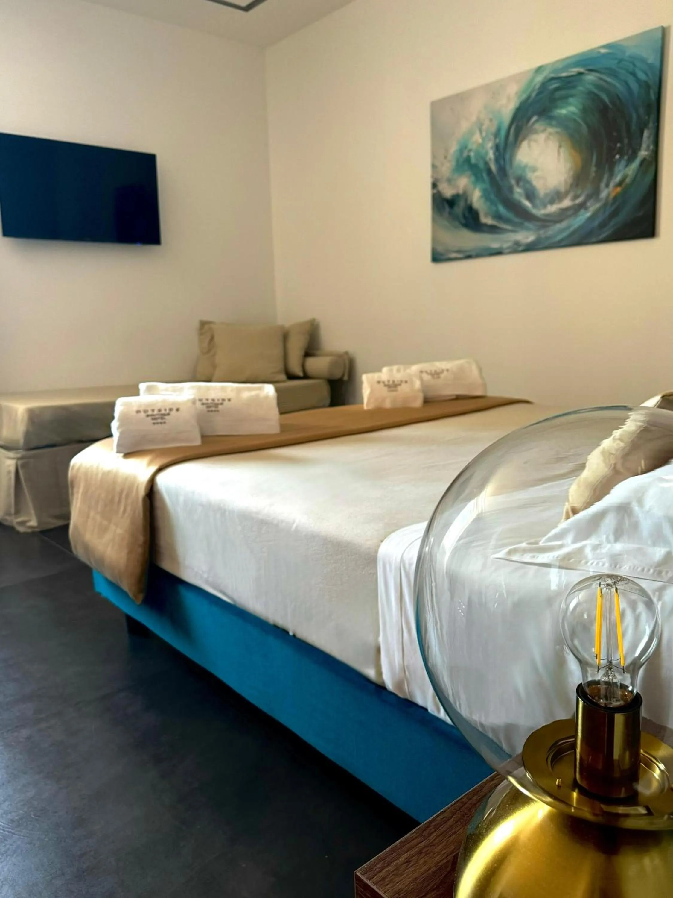 Bedroom, Bed in Outside Boutique Hotel