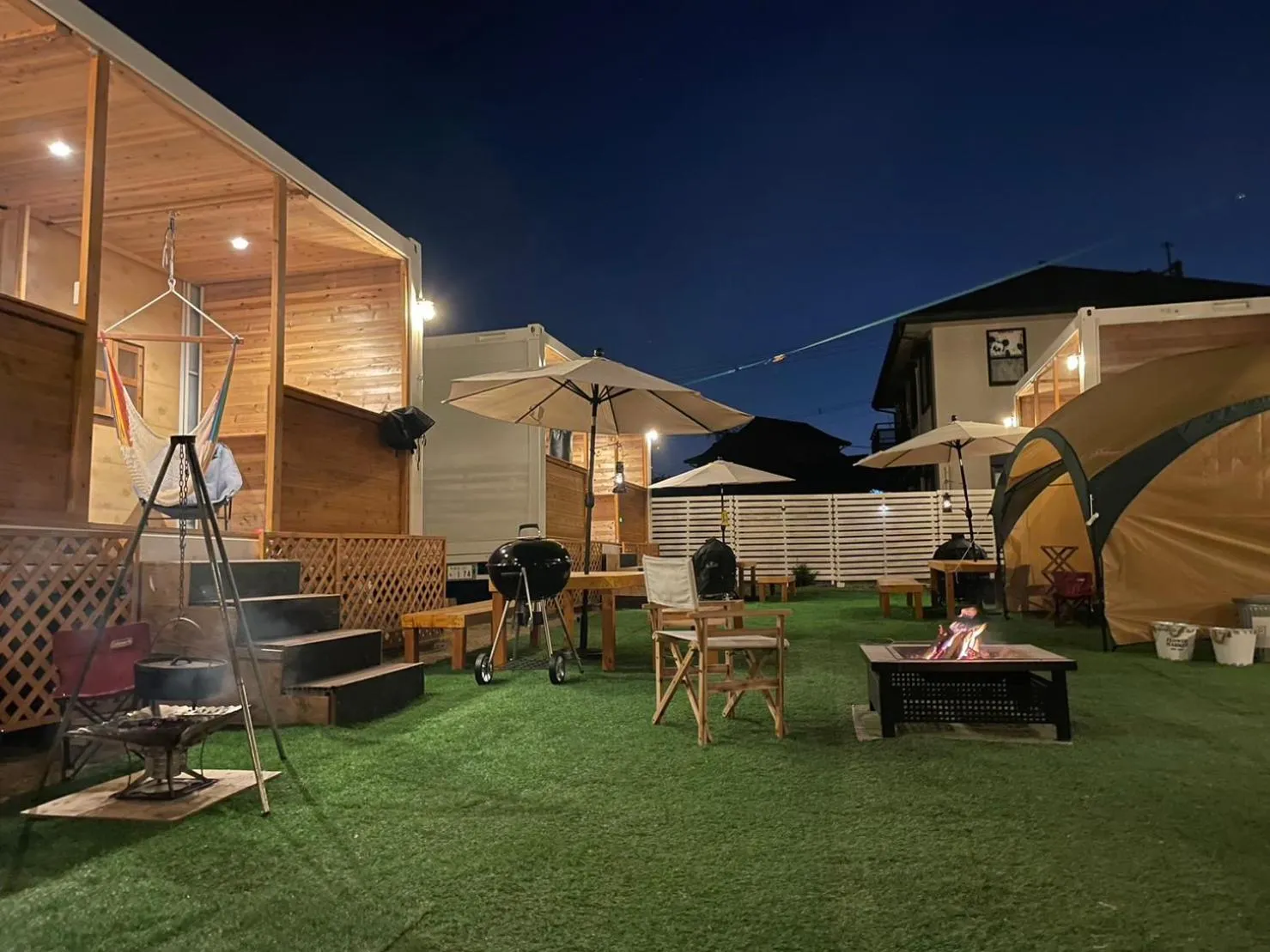 Property building in Glamping Village LEAF