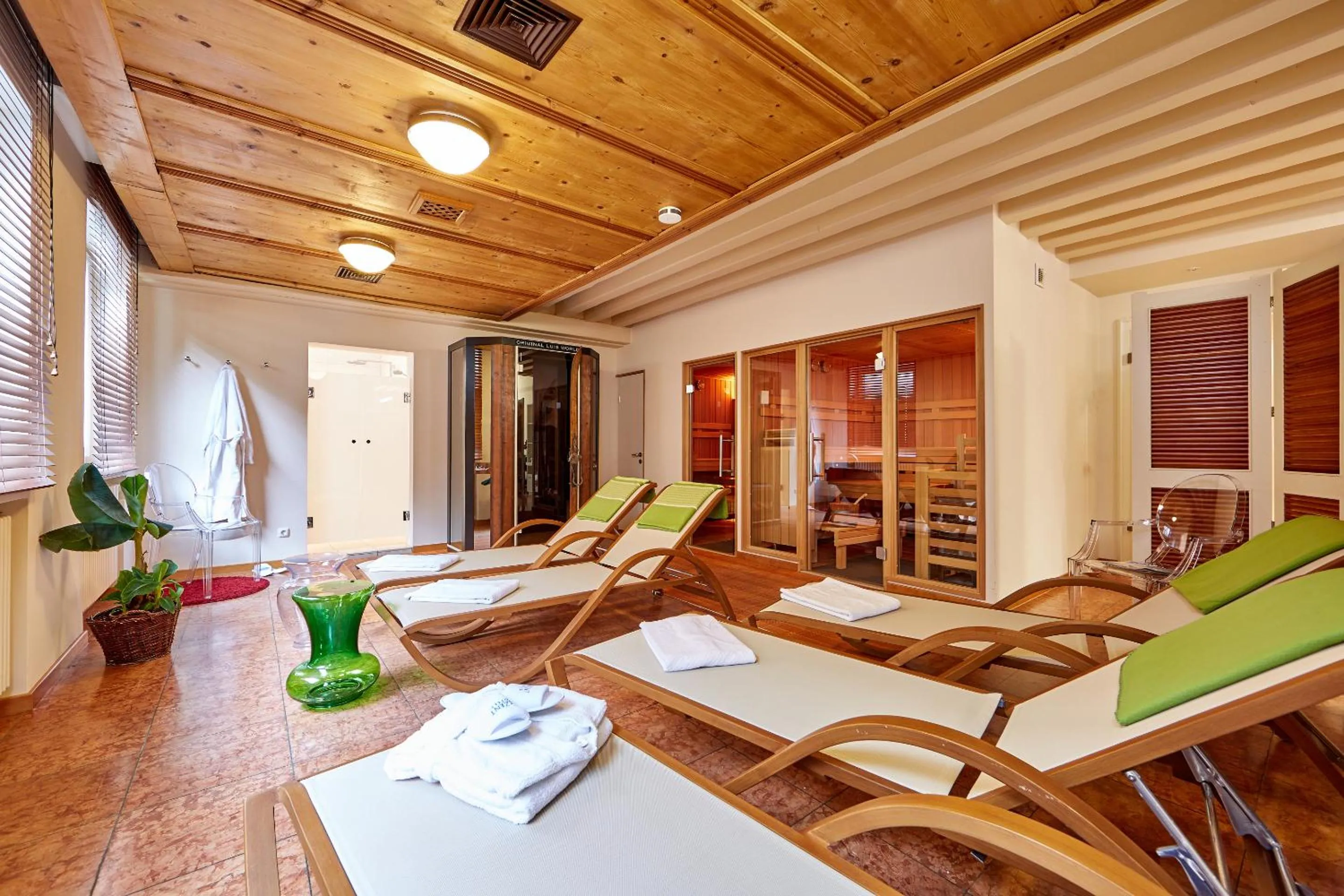 Sauna in Zum Turm - Apartments und Gästezimmer