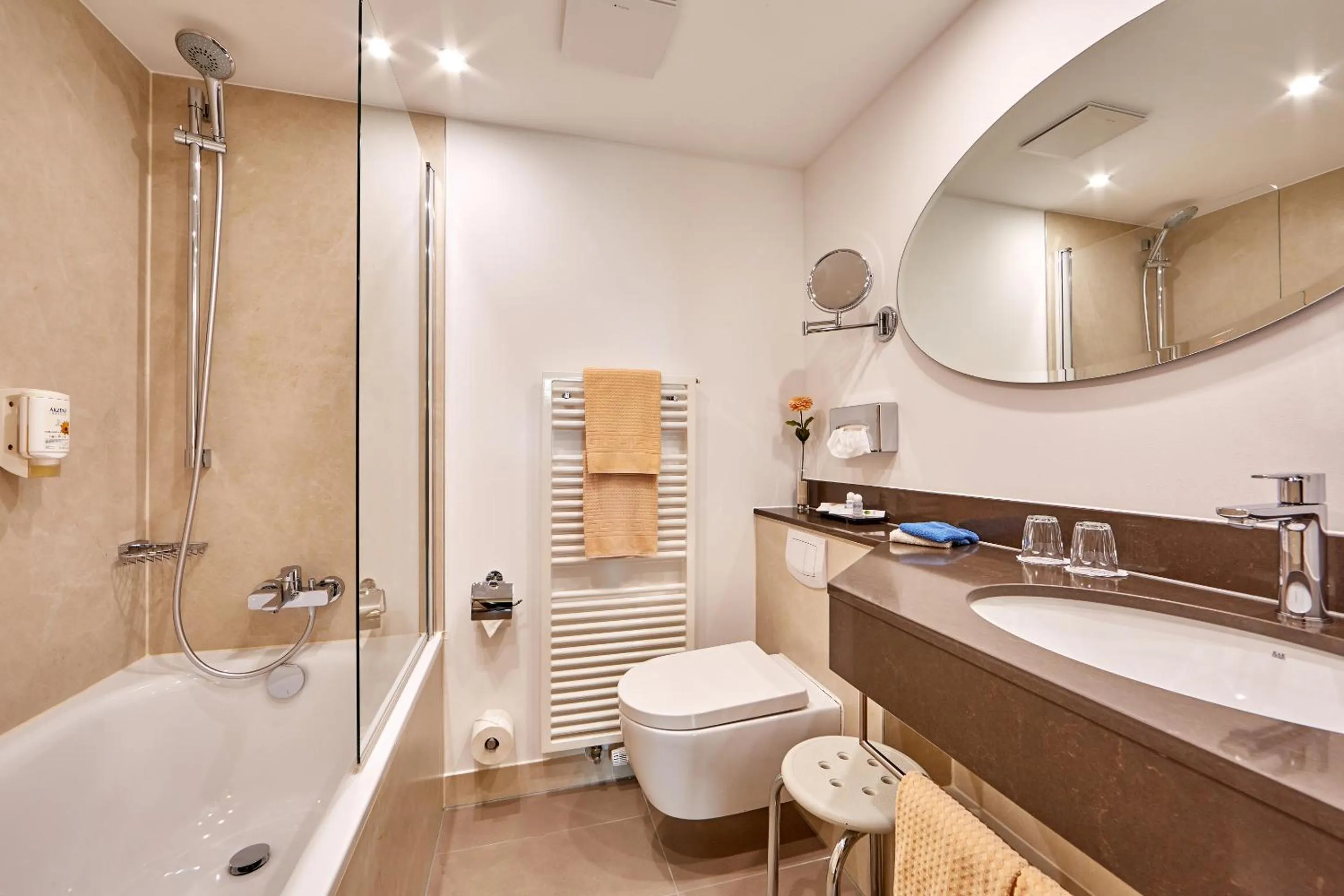 Bathroom in Zum Turm - Apartments und Gästezimmer