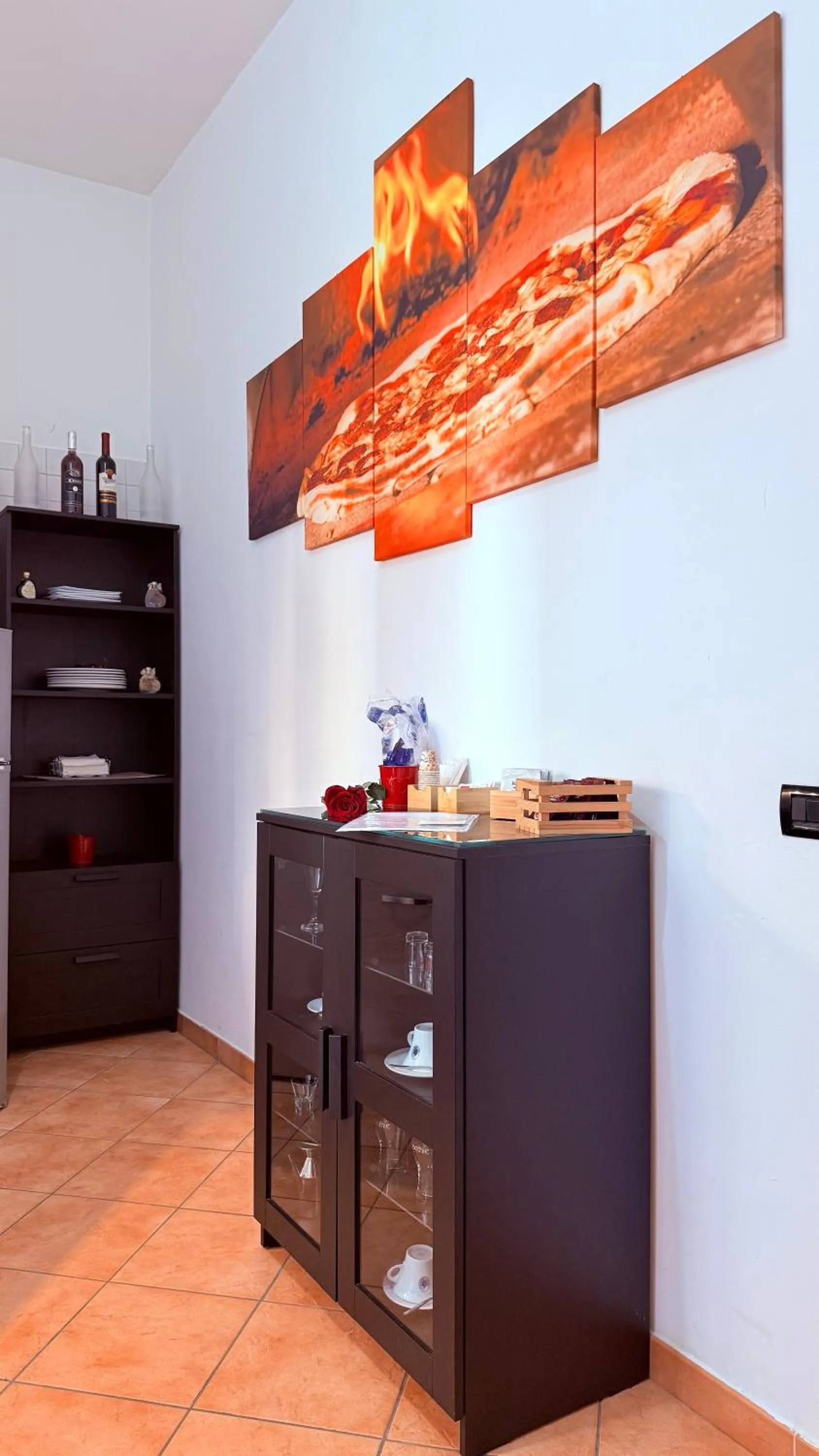 kitchen in Vanvitelli Home