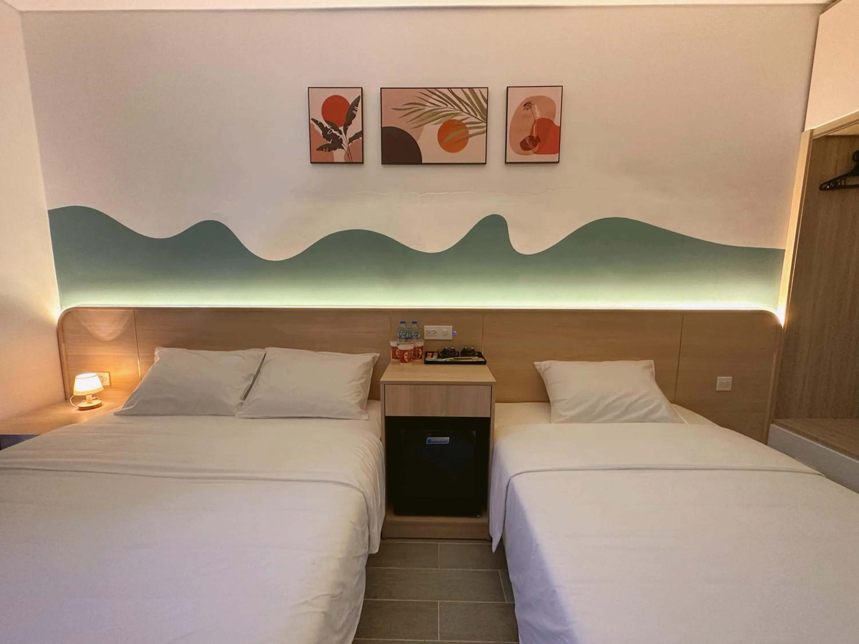 Bed in The Sol Grand World Phu Quoc