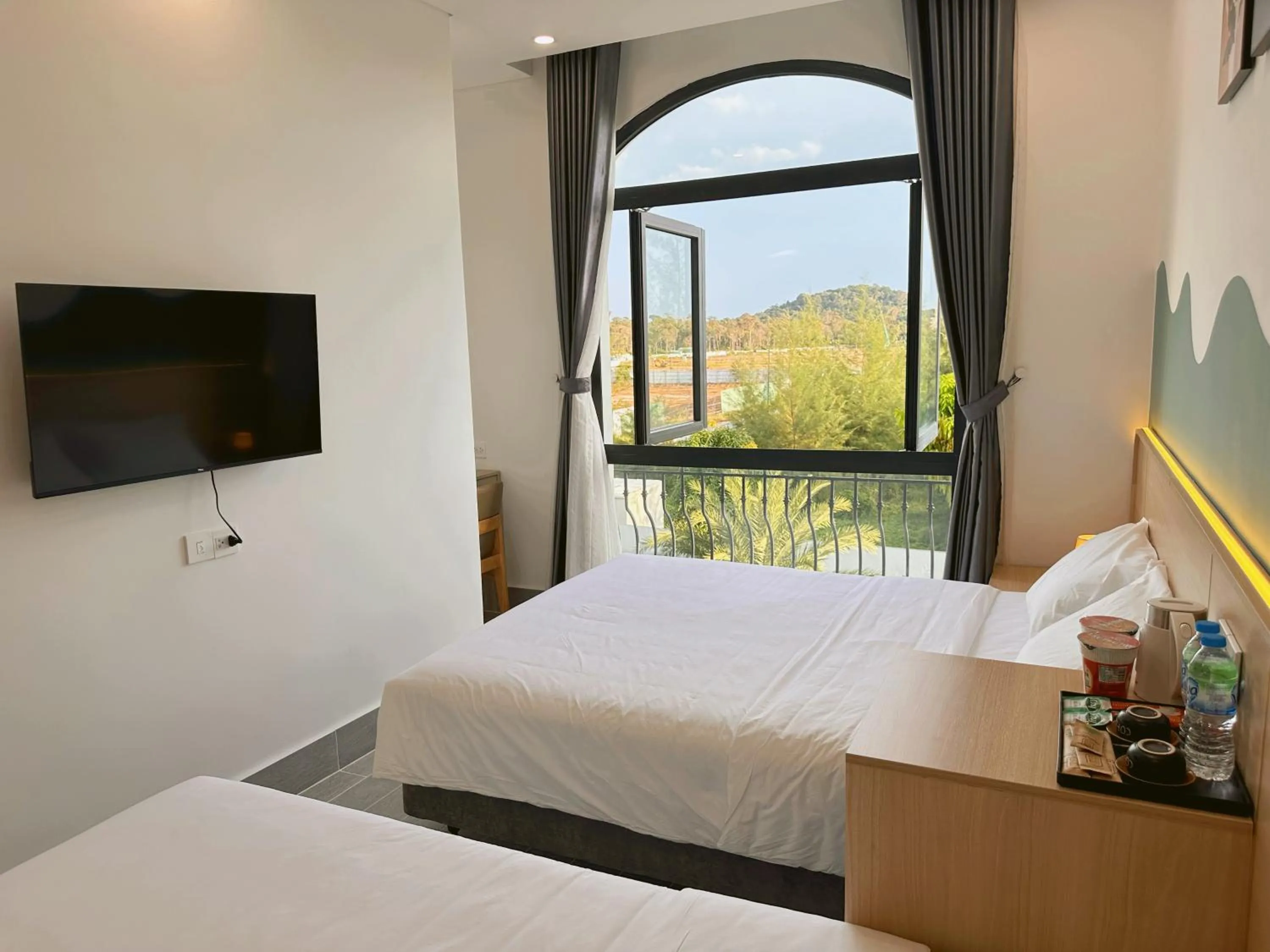 Bed in The Sol Grand World Phu Quoc