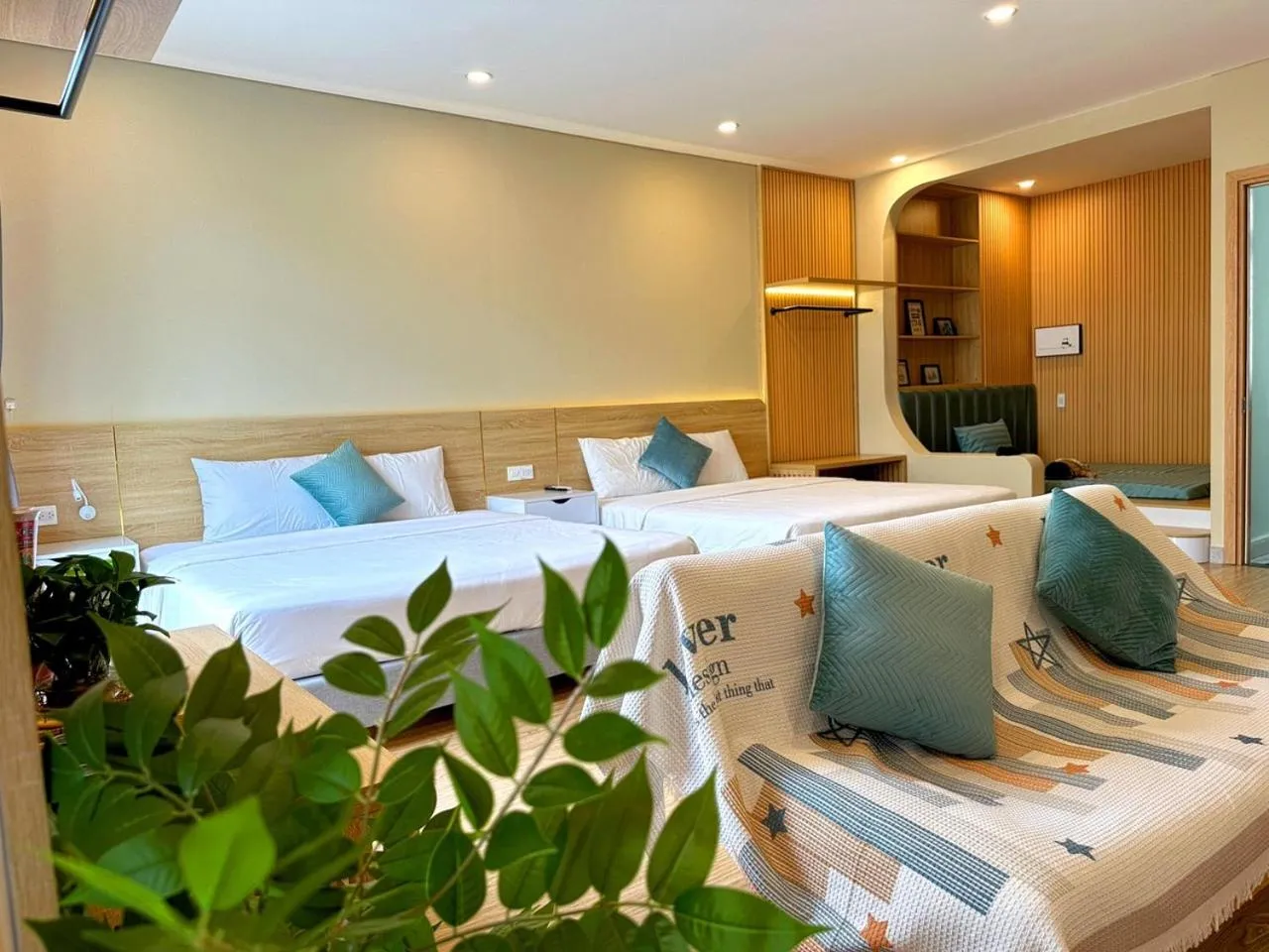 Bed in The Sol Grand World Phu Quoc