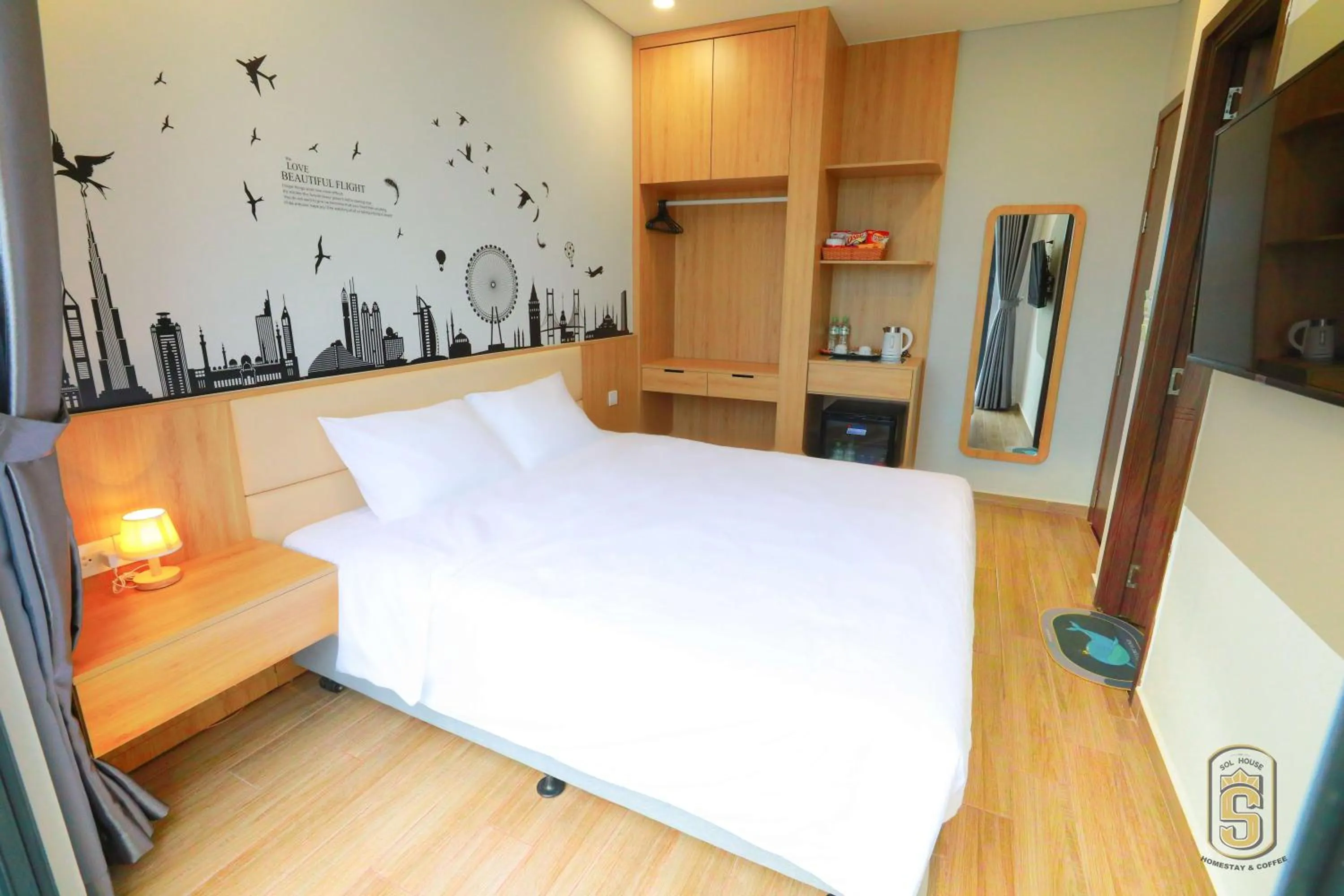 Bed in The Sol House