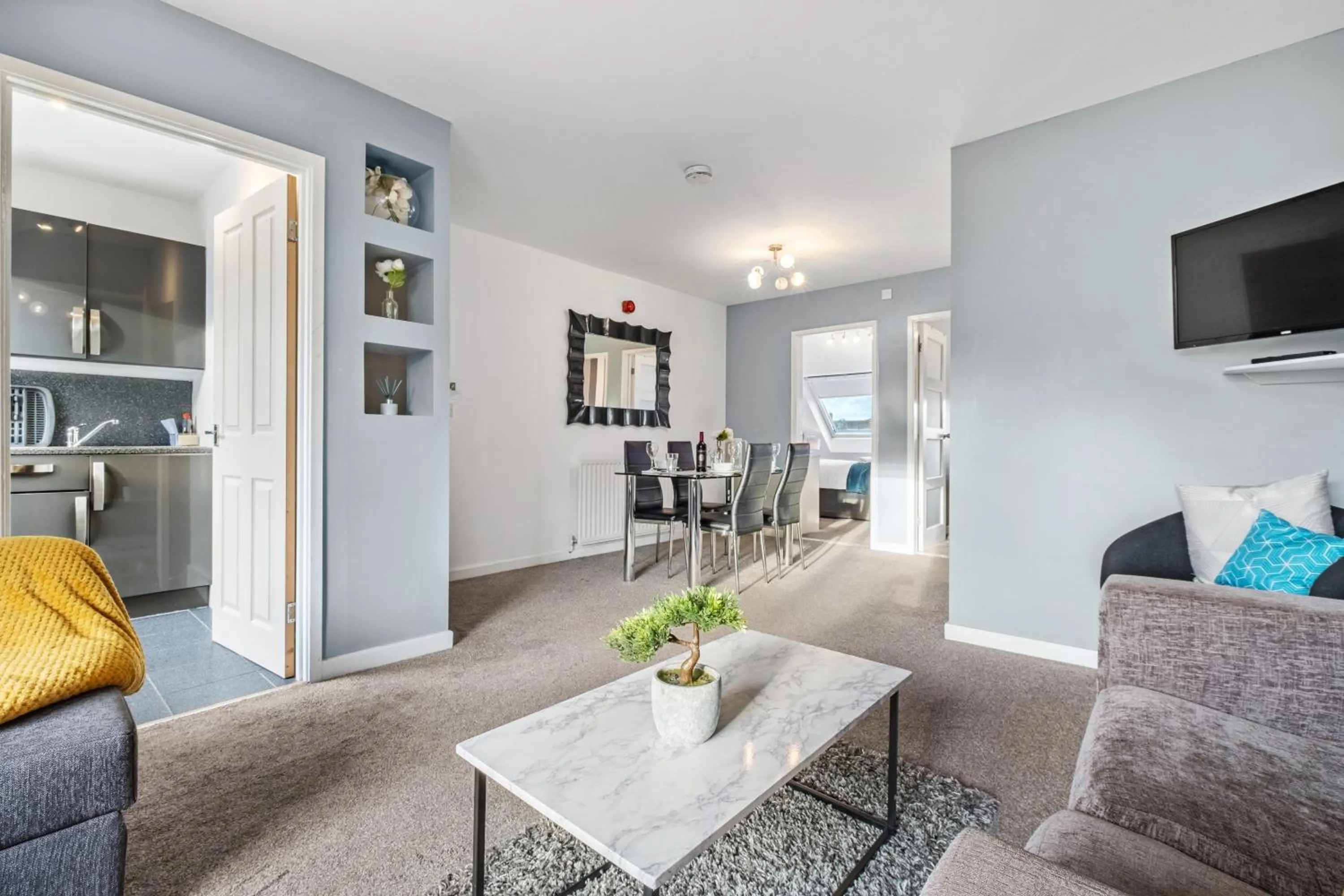 Living room in Great North Getaways - Newcastle upon Tyne