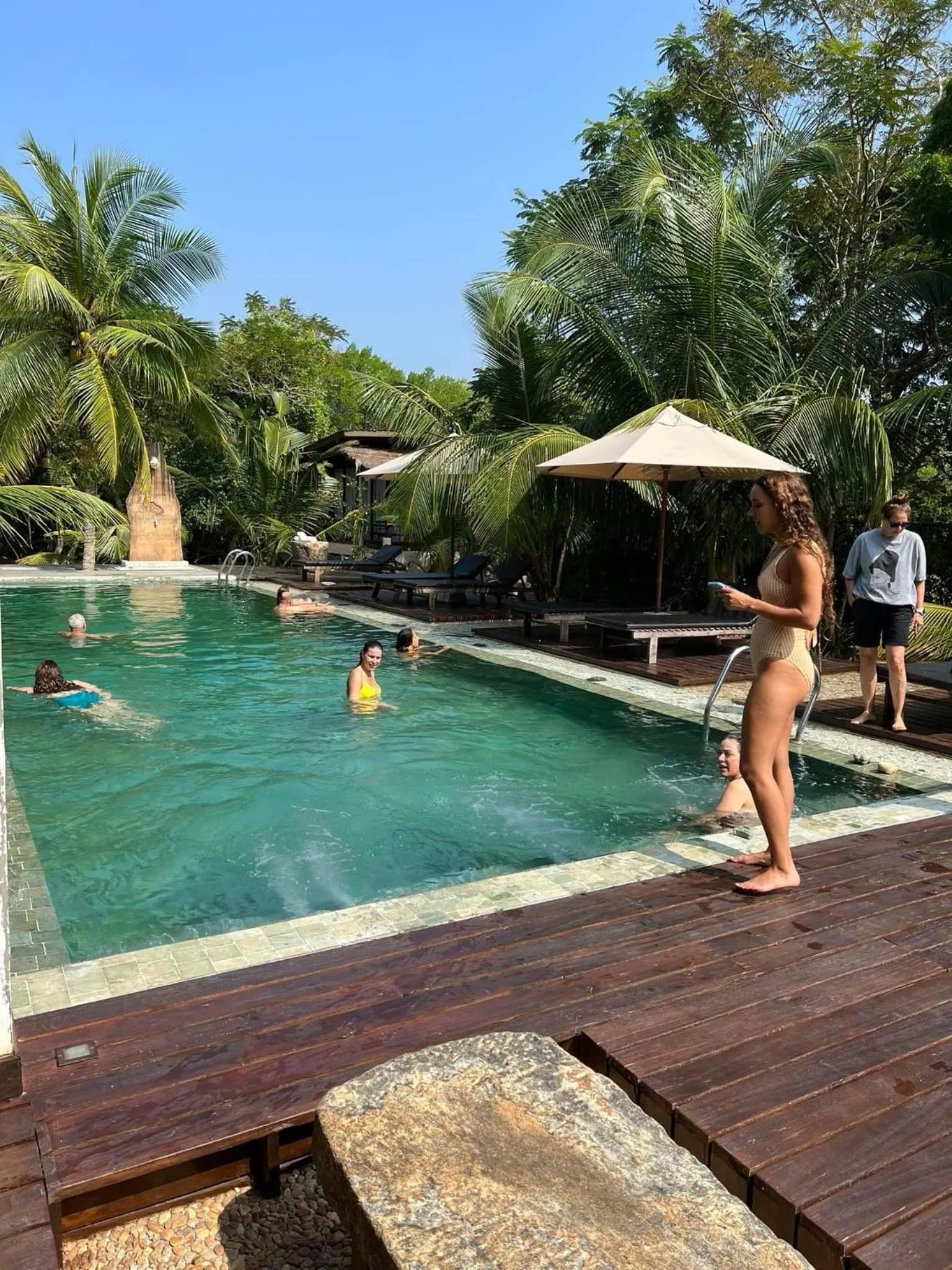 Swimming pool in OHEI