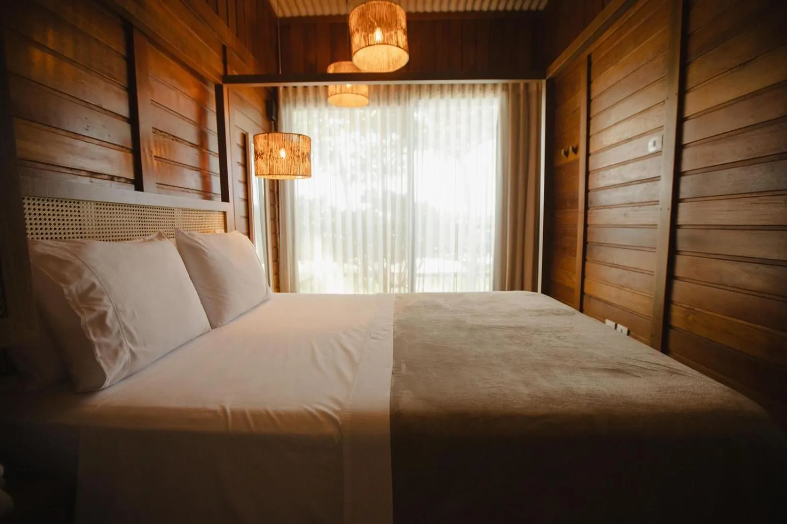 Bedroom, Bed in Ilha do Mel Lodges