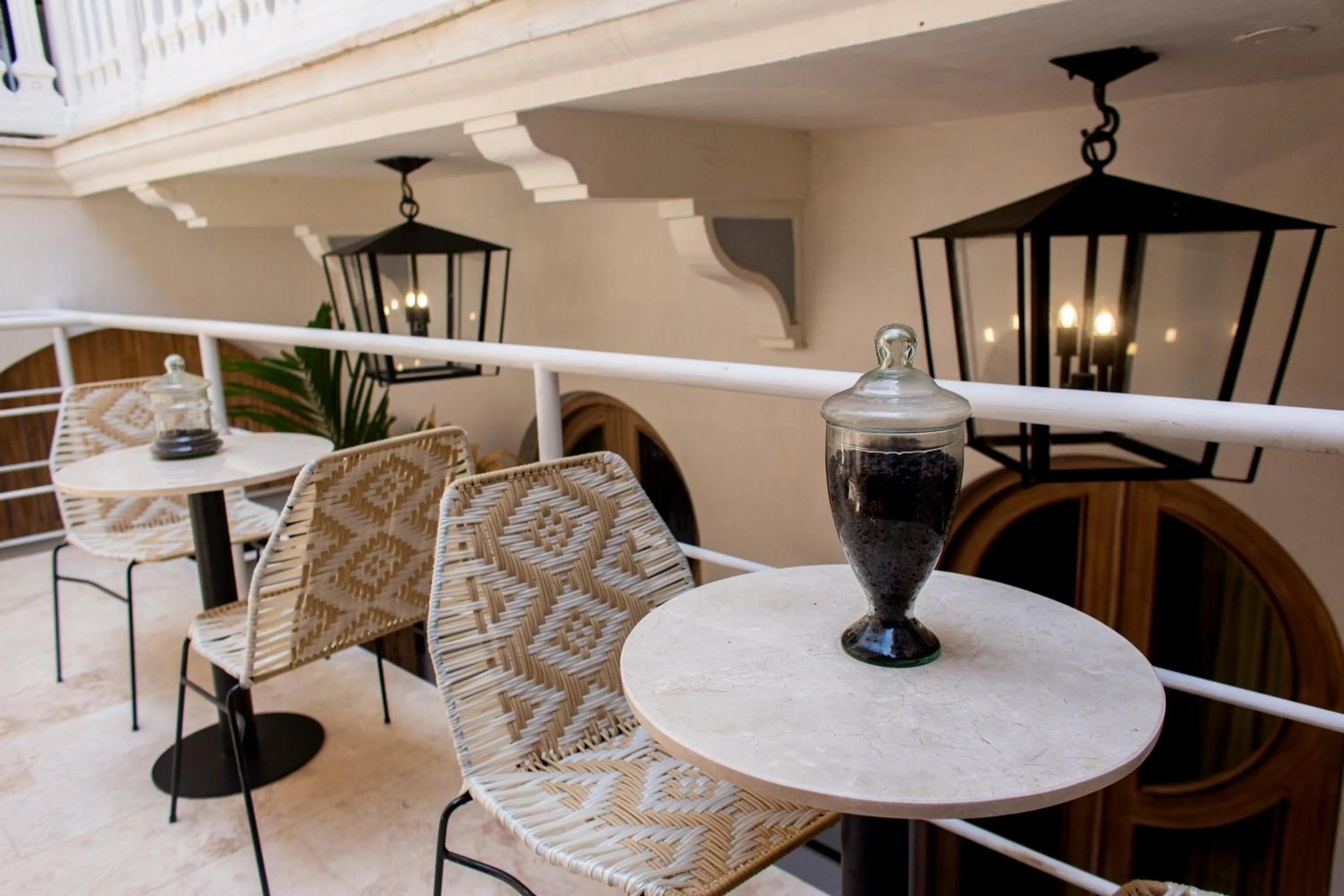 Patio in Sol de Alba Hotel Boutique