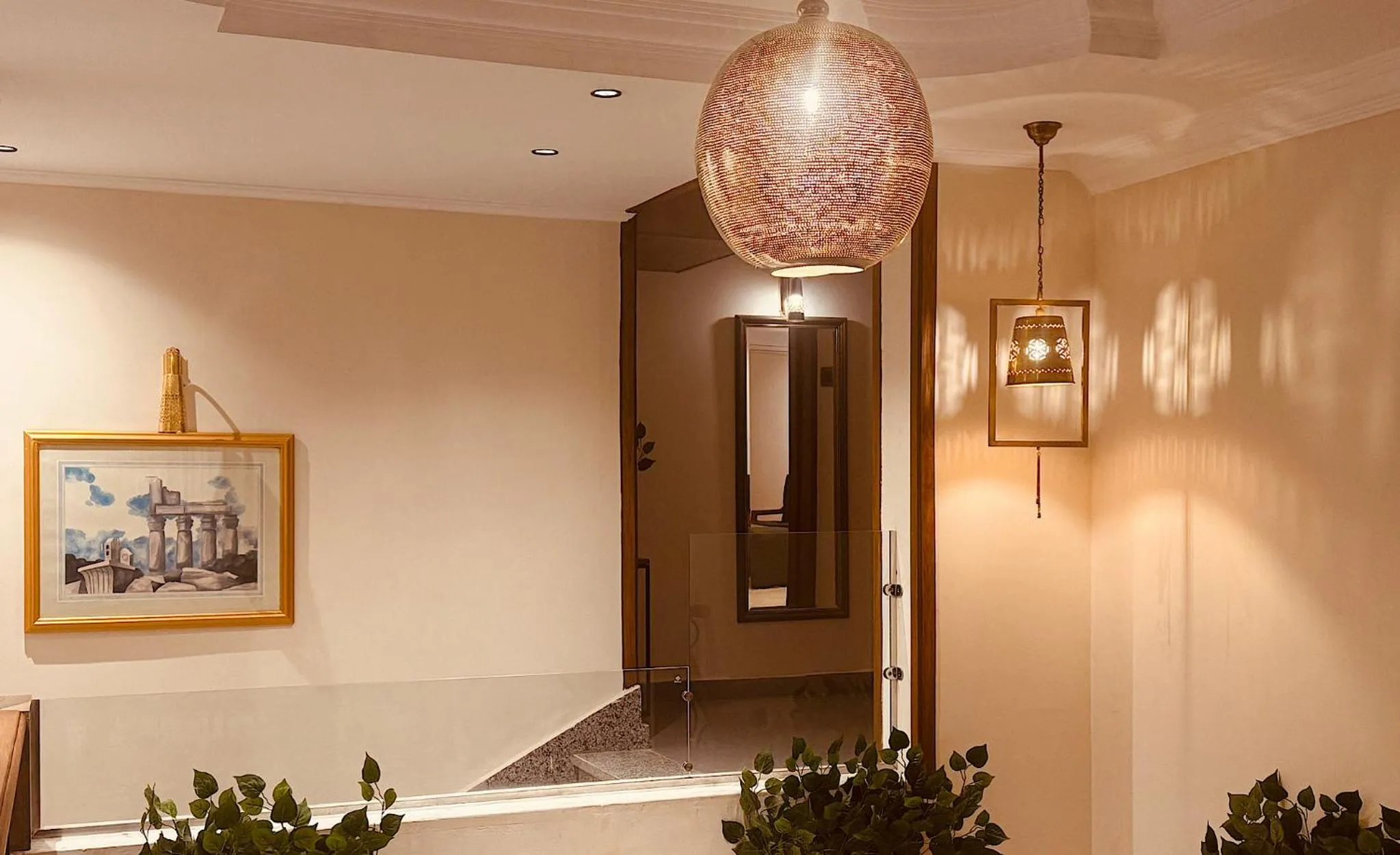 Seating area in Kemet Boutique Hotel