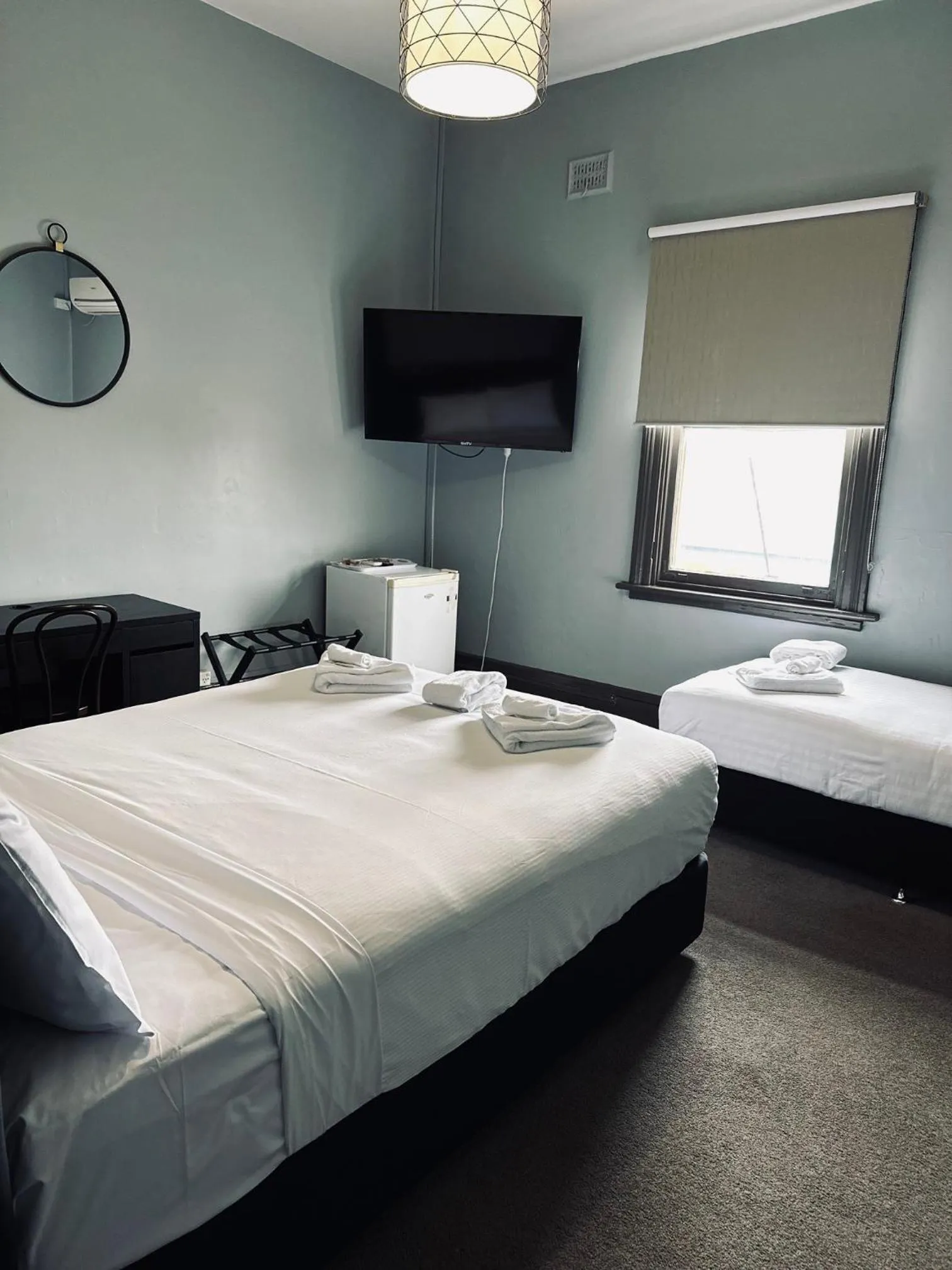 Bed in The Great Western Hotel