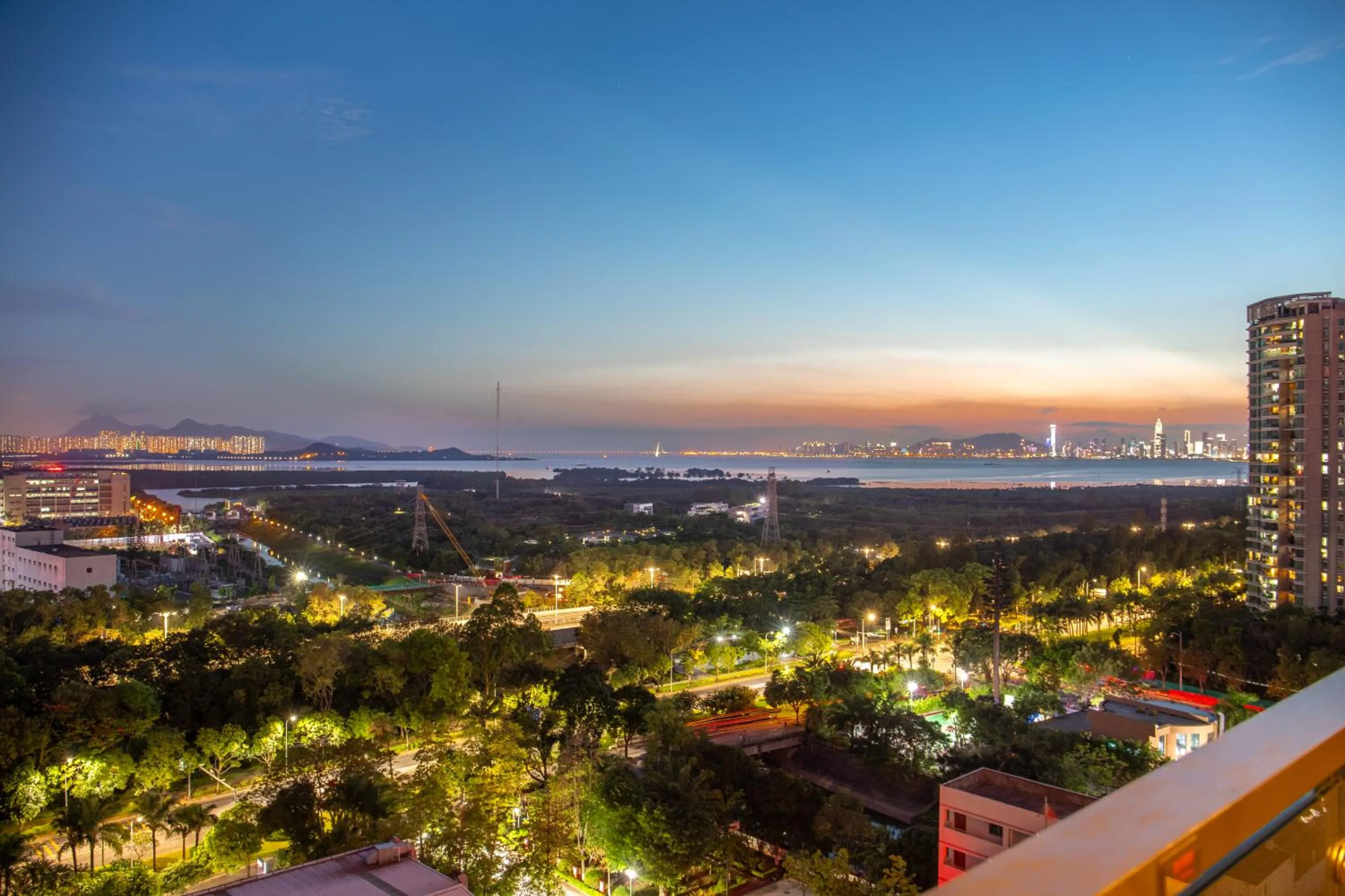 Property building in Hampton By Hilton Shenzhen Futian Mangrove Park Apartments