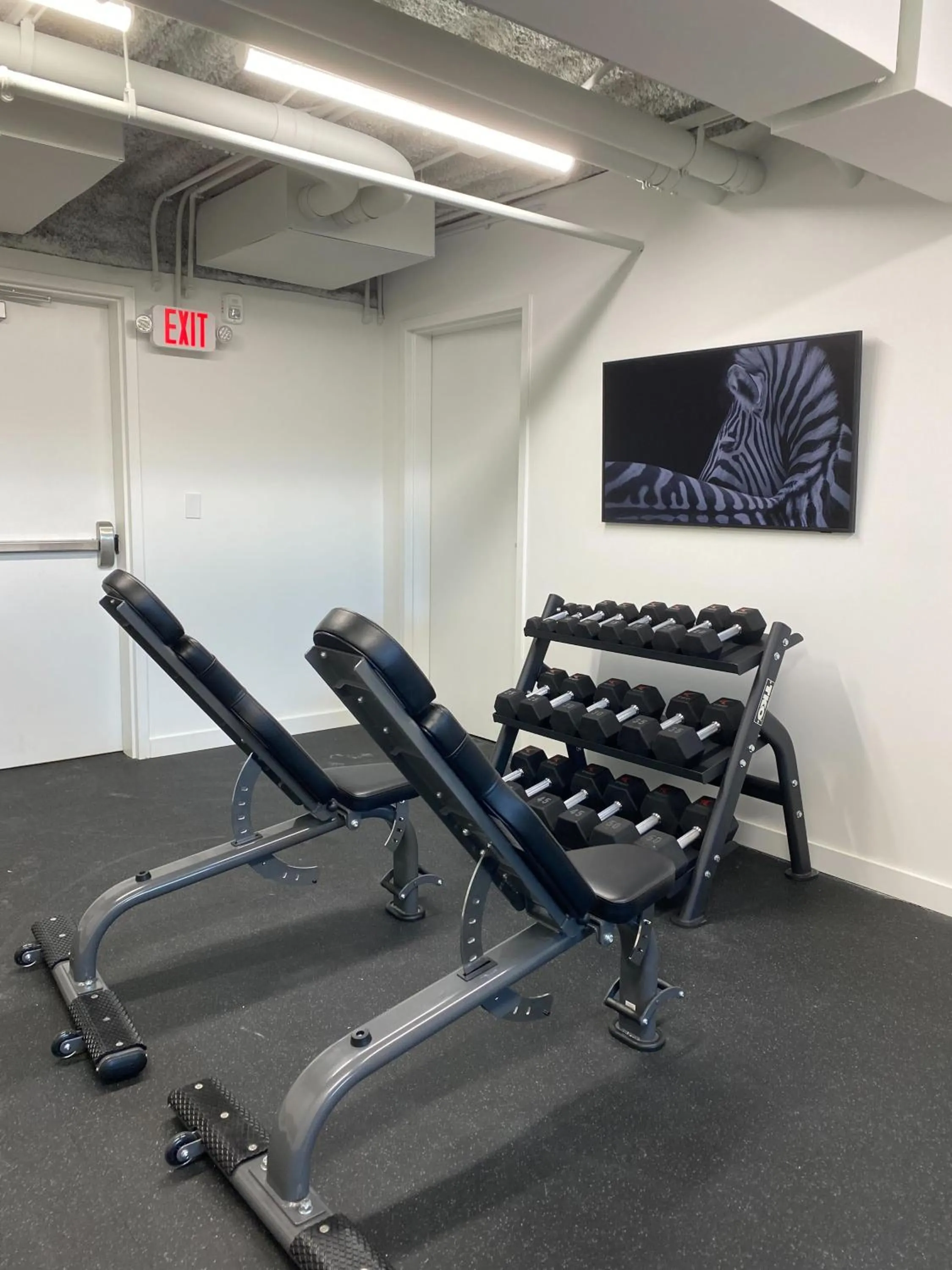 Fitness centre/facilities in Mint House Birmingham - Downtown