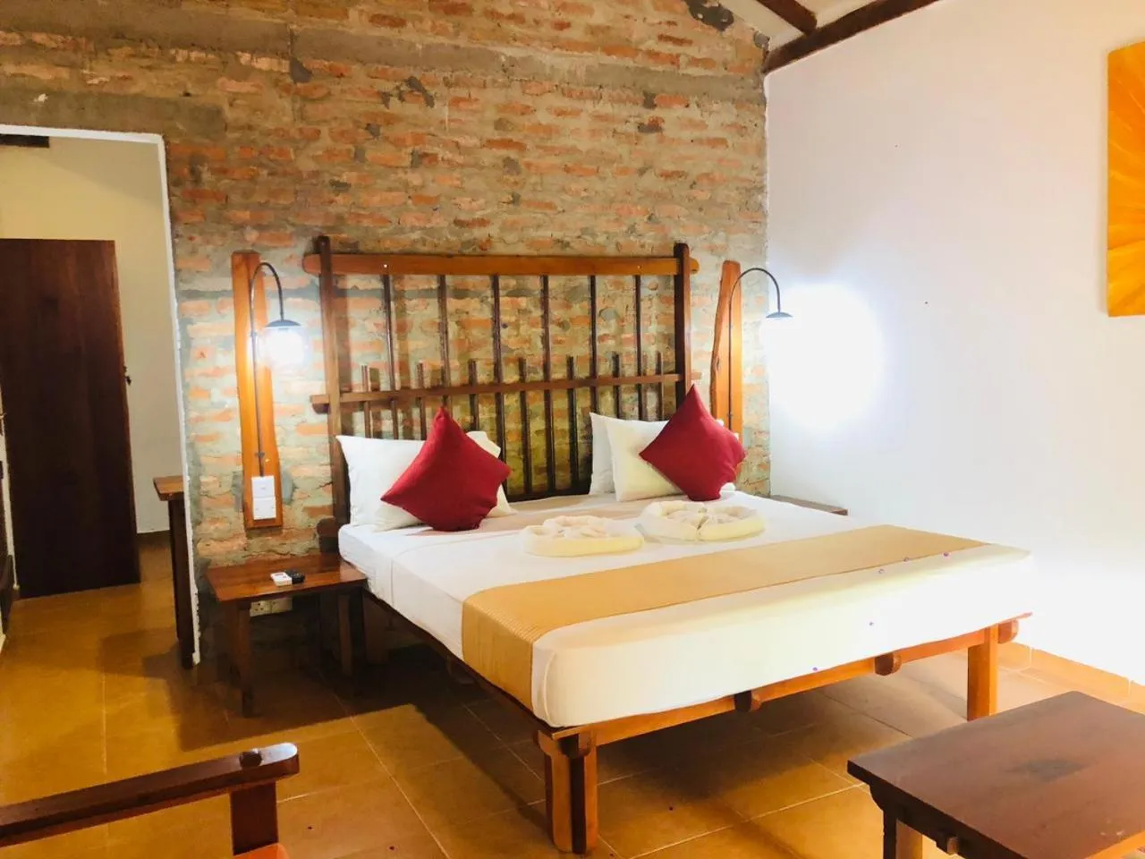 Bed in The Coastal Village Cabanas