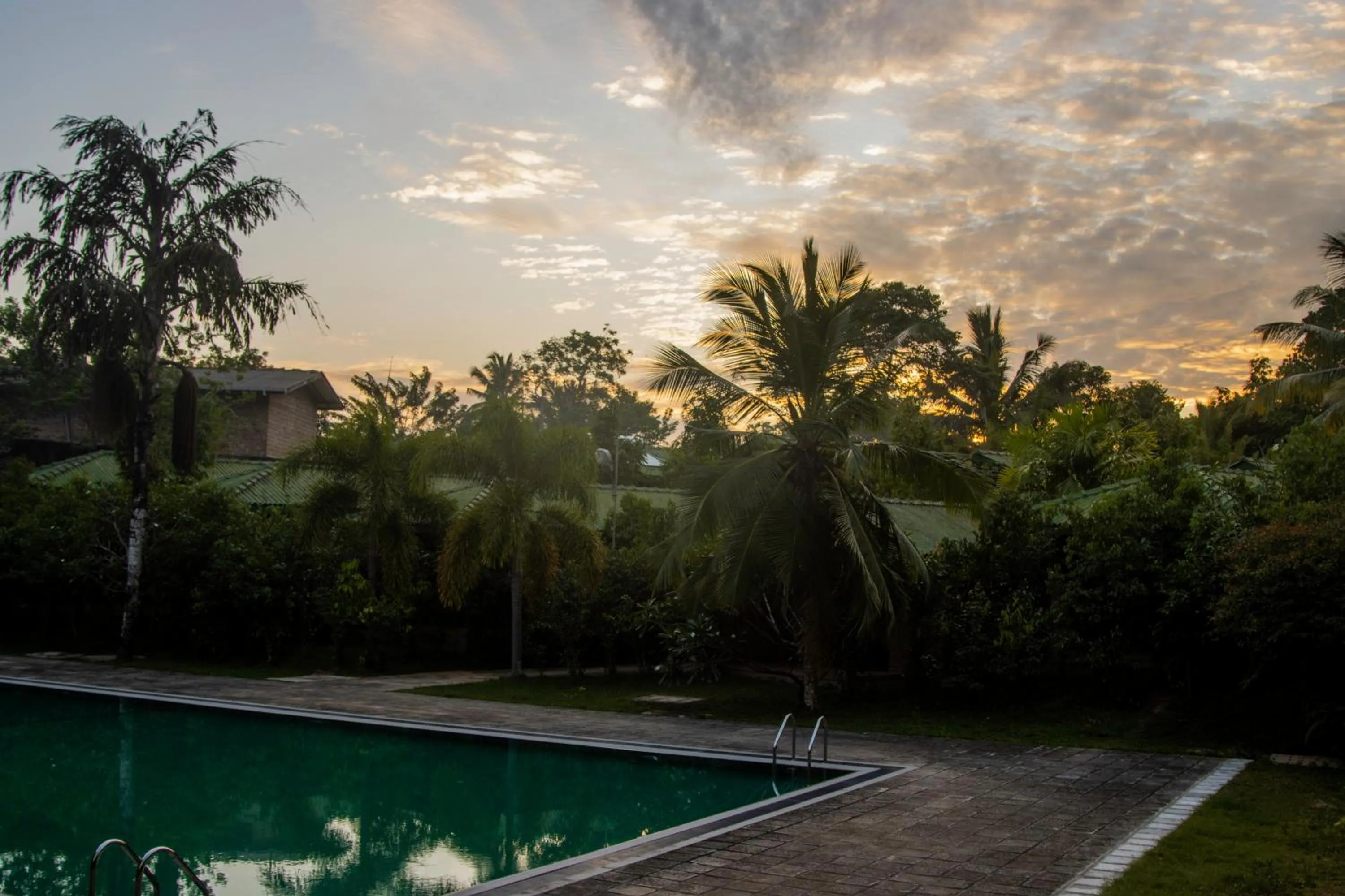 Swimming pool in The Coastal Village Cabanas