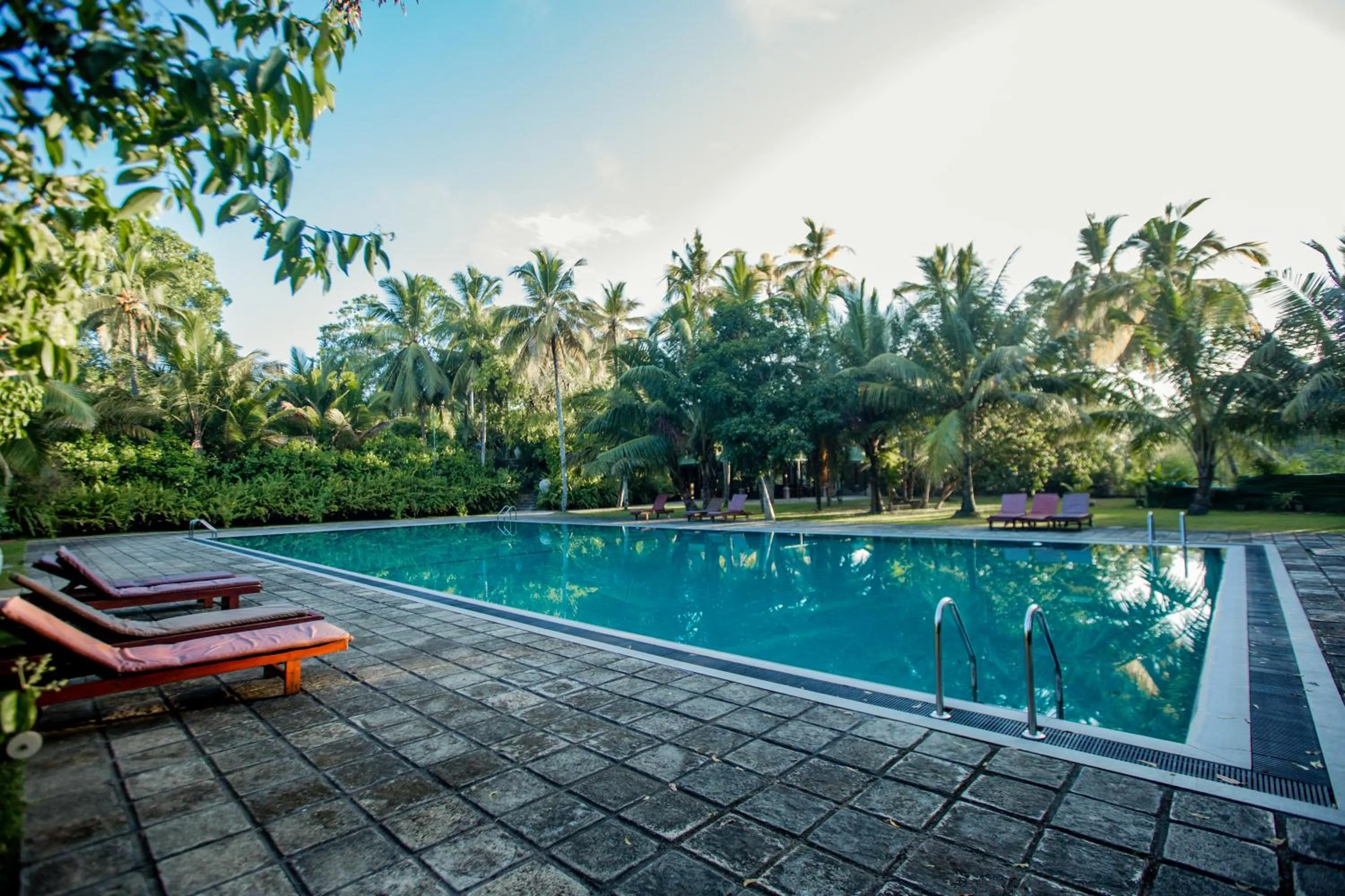 Swimming pool in The Coastal Village Cabanas