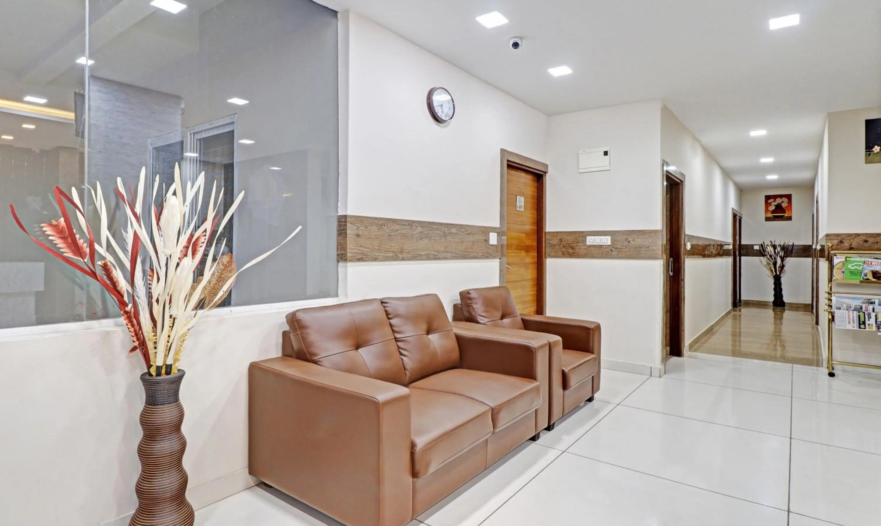 Seating area in Treebo Zion