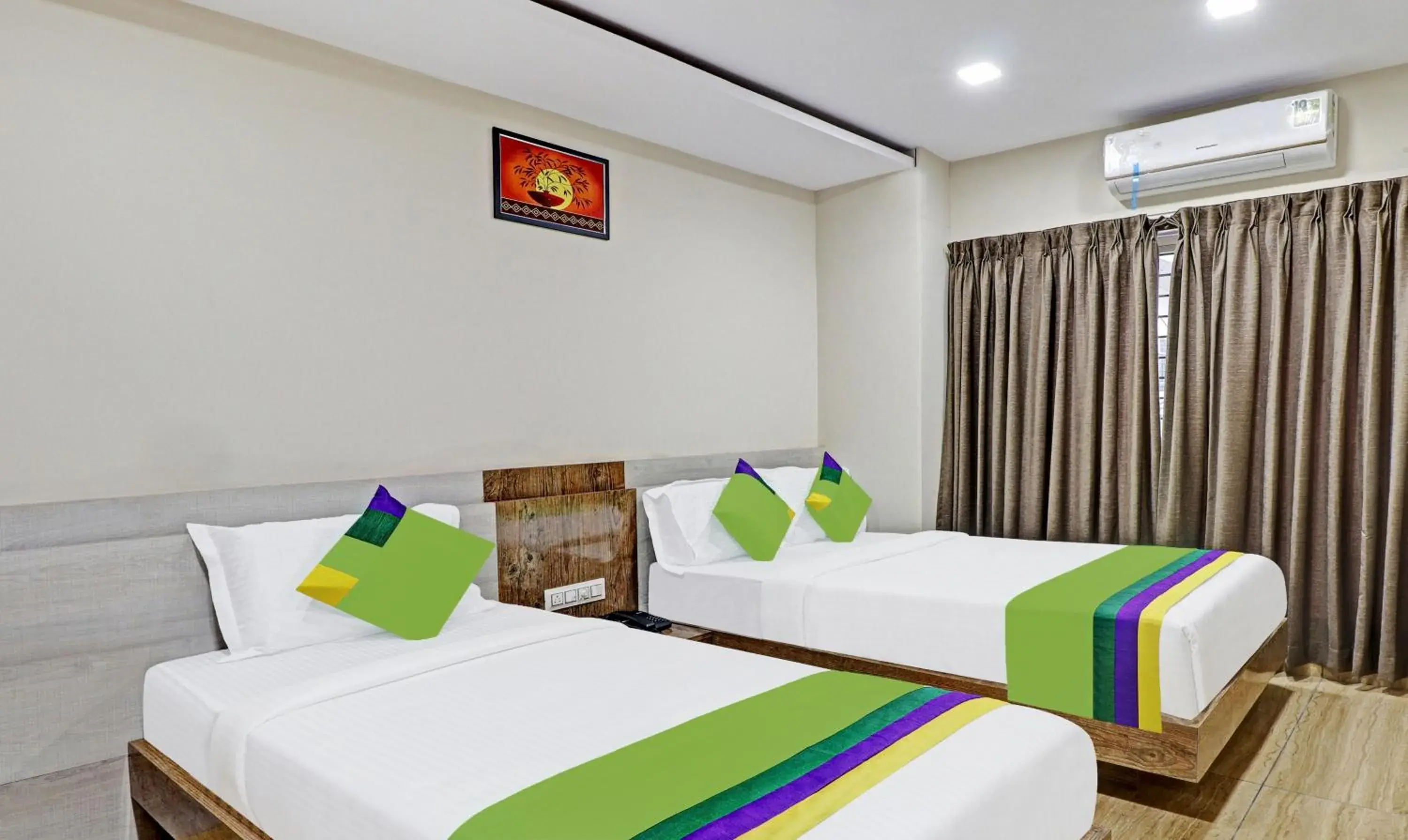 Deluxe Double Room - single occupancy in Treebo Zion Deluxe Double Room - single occupancy in Treebo Zion