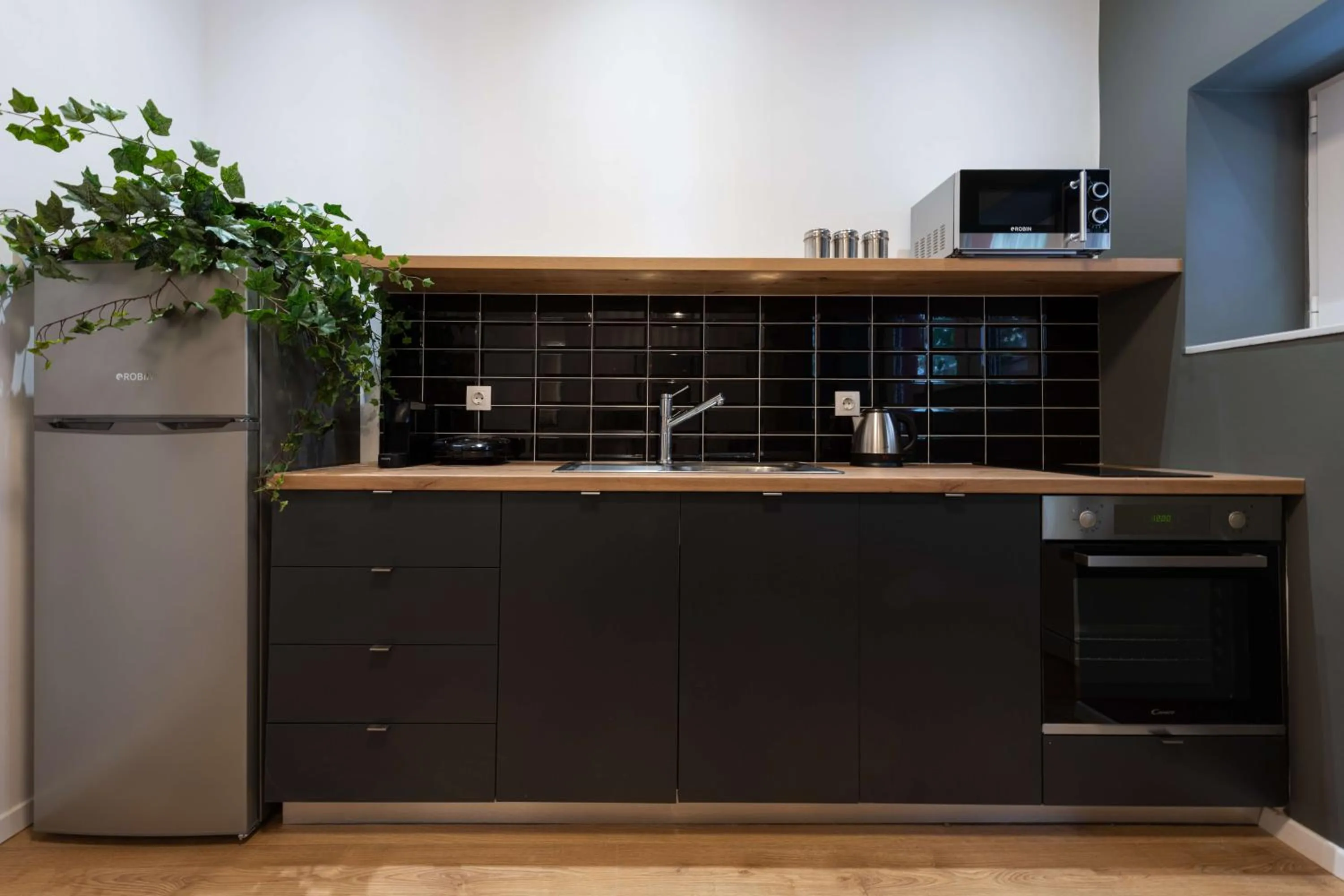 Kitchen or kitchenette in Modita Boutique Apartments