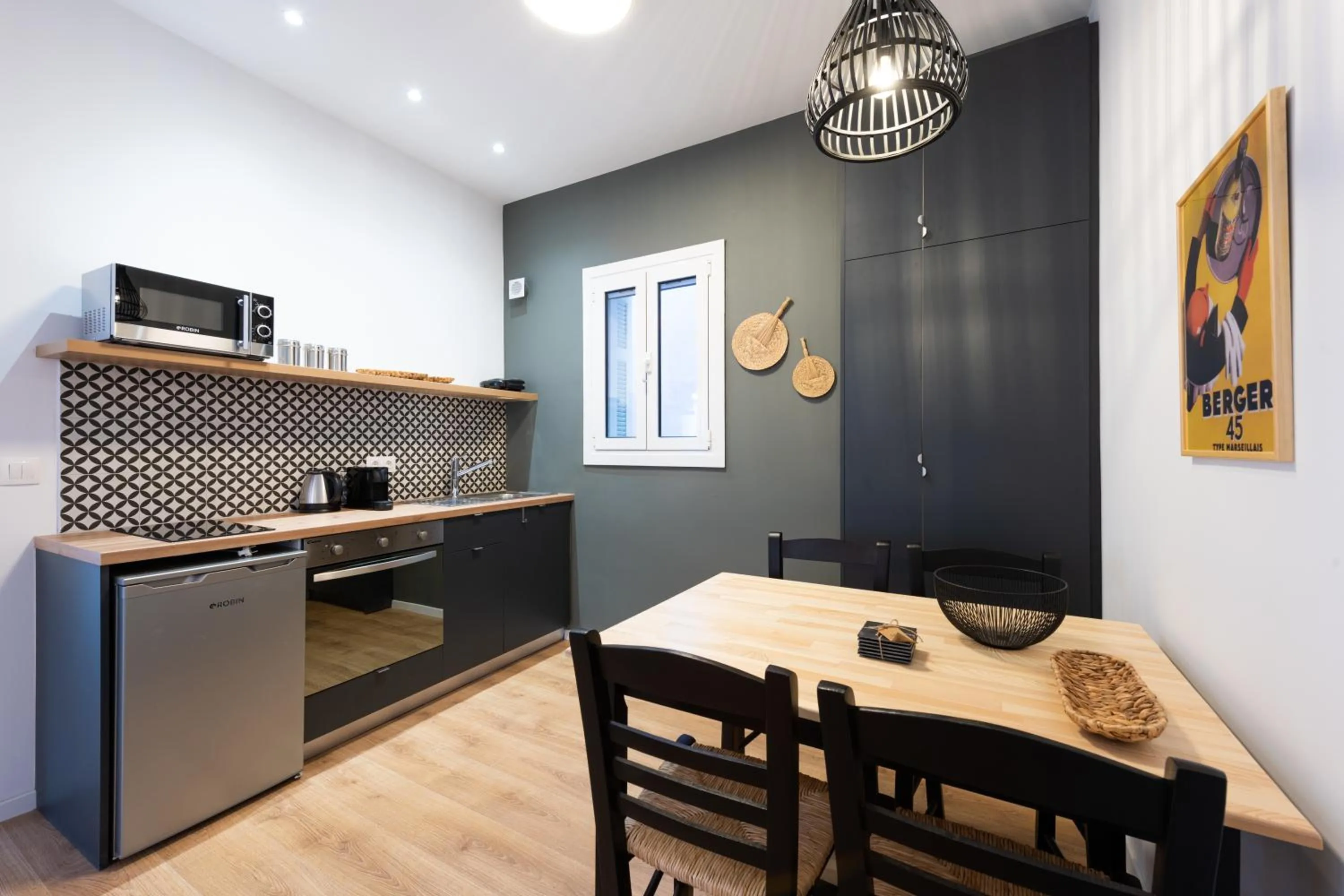 Kitchen or kitchenette in Modita Boutique Apartments