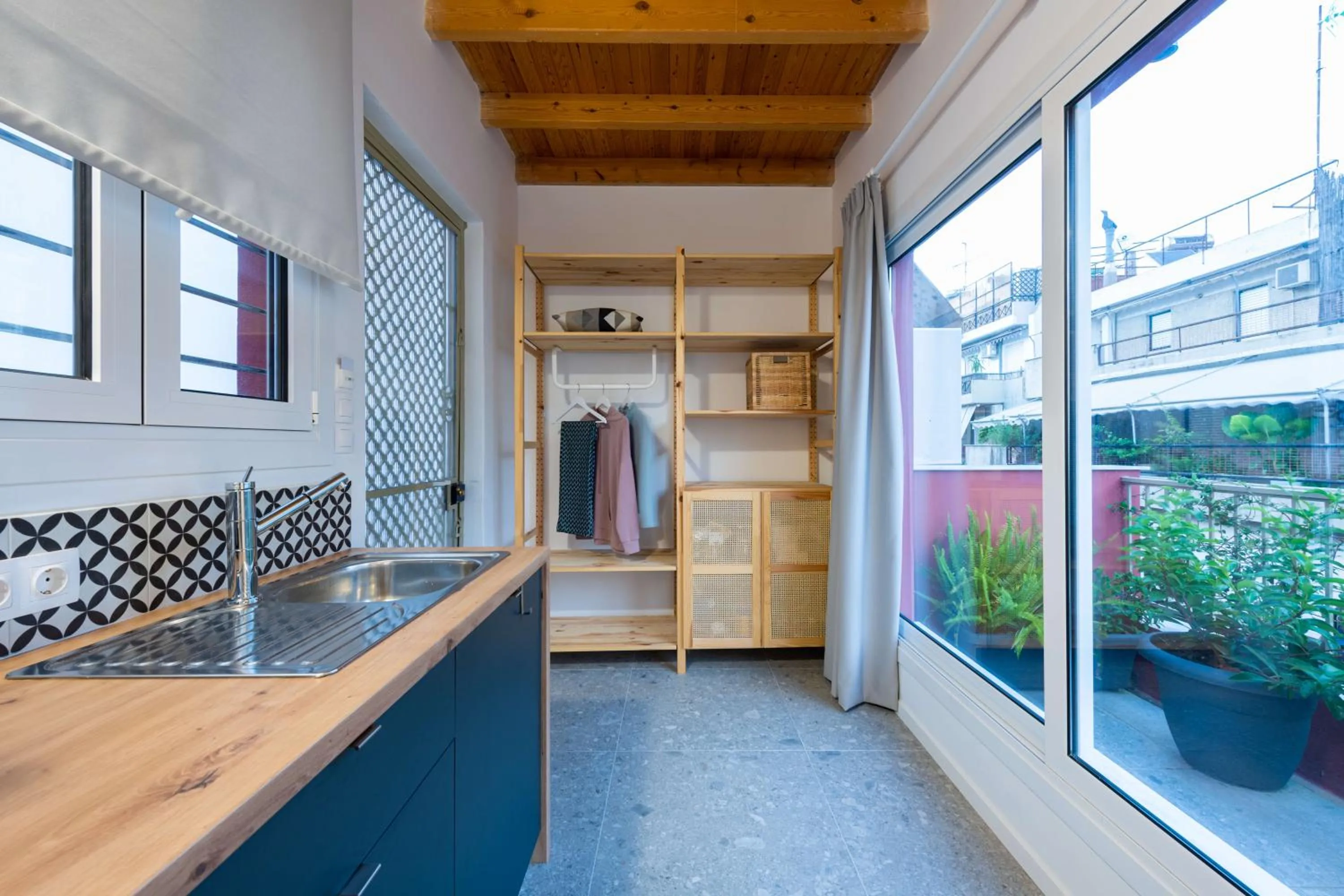 Kitchen or kitchenette in Modita Boutique Apartments