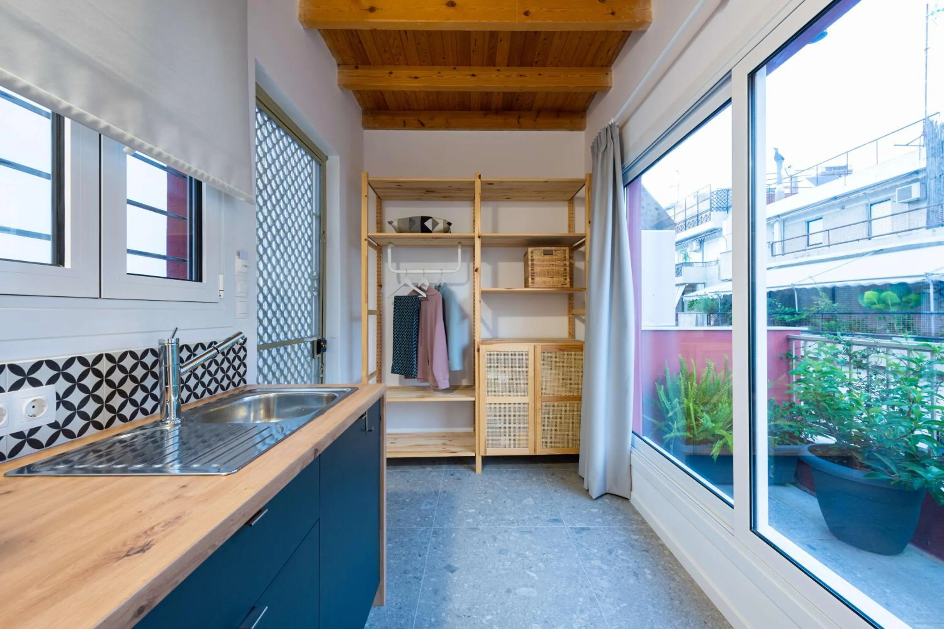 Kitchen or kitchenette in Modita Boutique Apartments