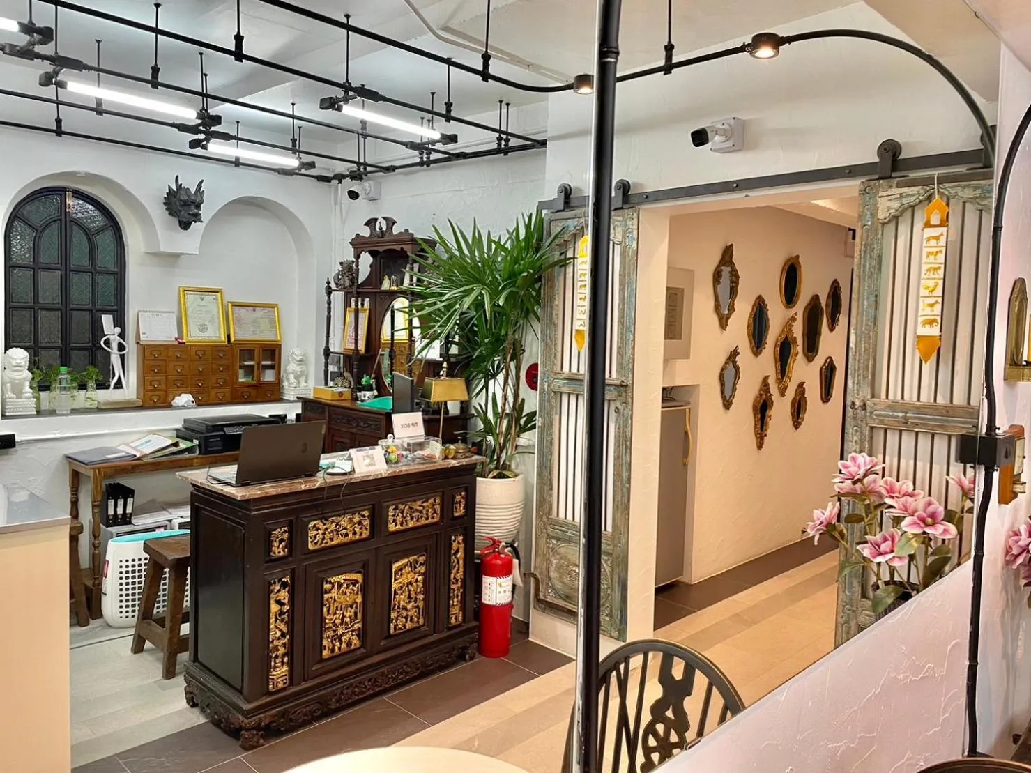 Lobby or reception in Wiang Ville Boutique Hotel
