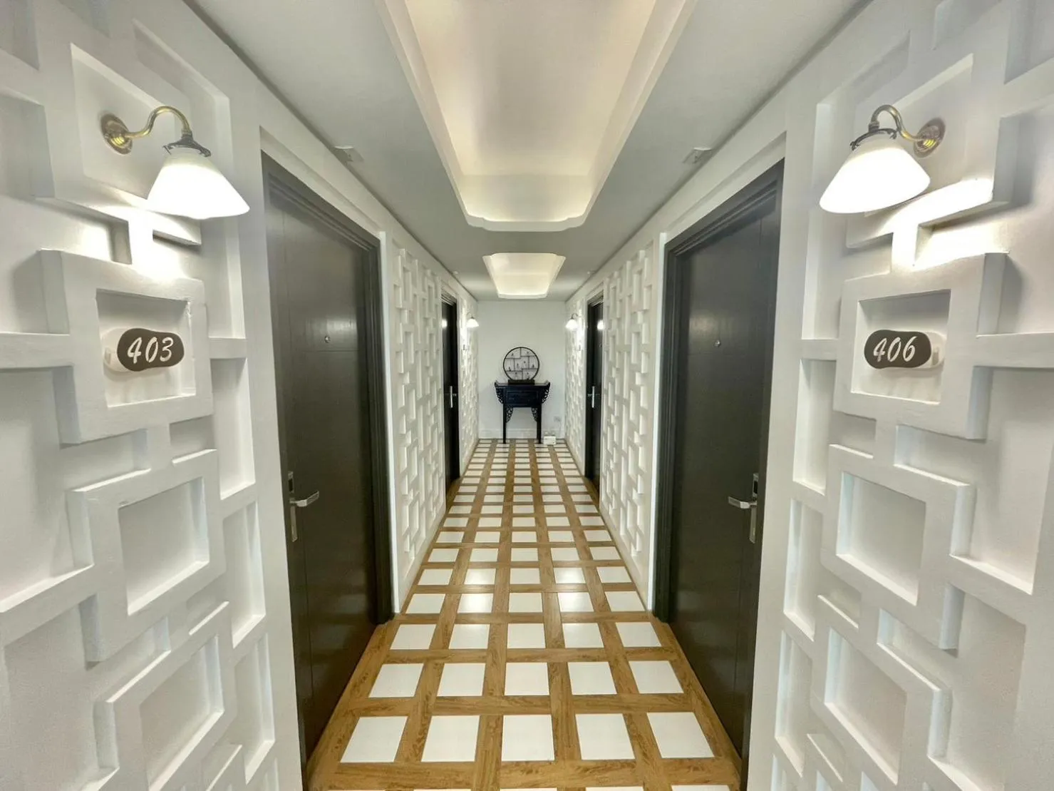 Decorative detail in Wiang Ville Boutique Hotel