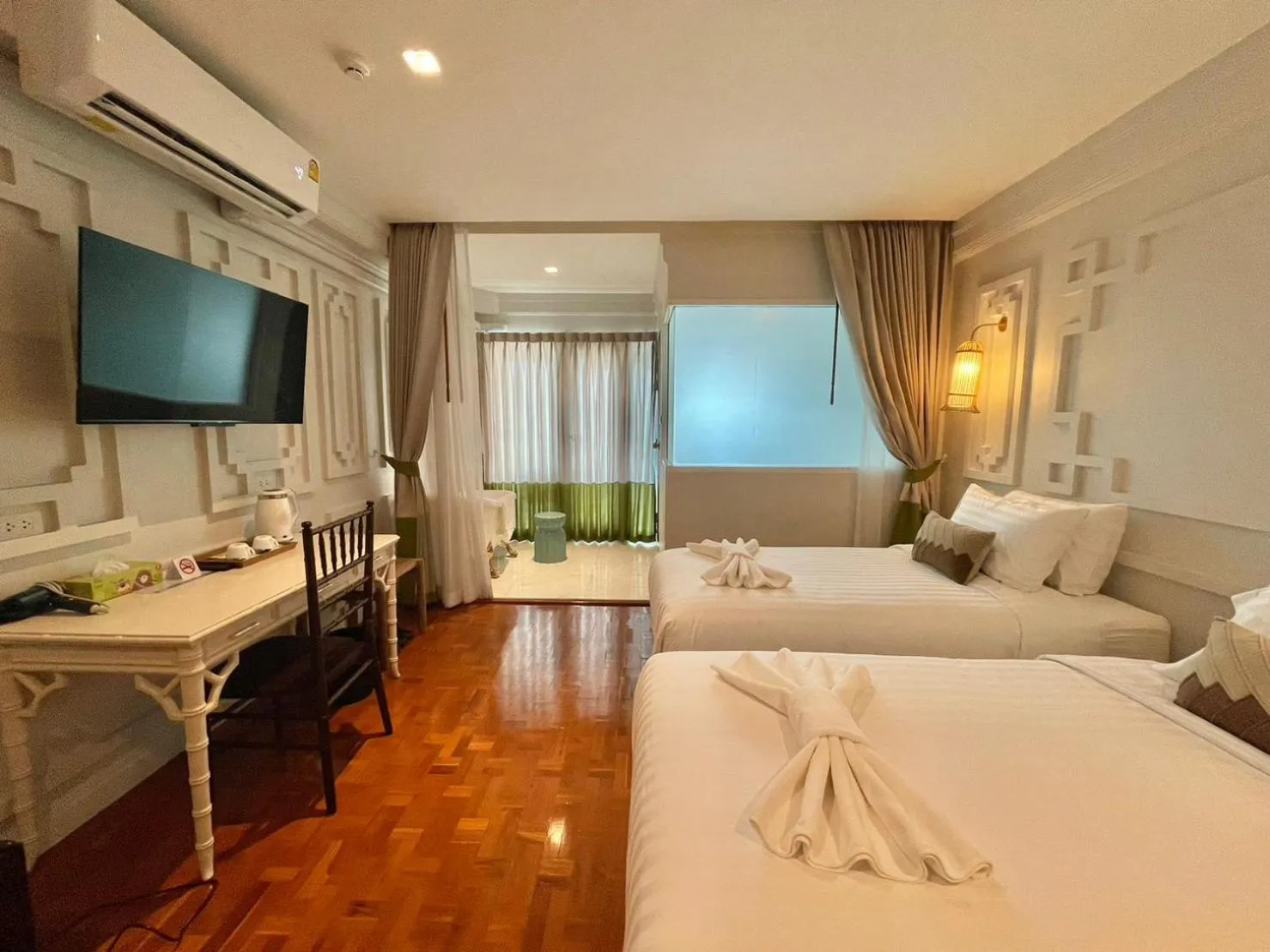 Photo of the whole room in Wiang Ville Boutique Hotel