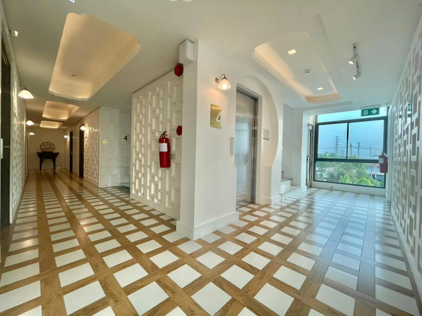 Decorative detail in Wiang Ville Boutique Hotel