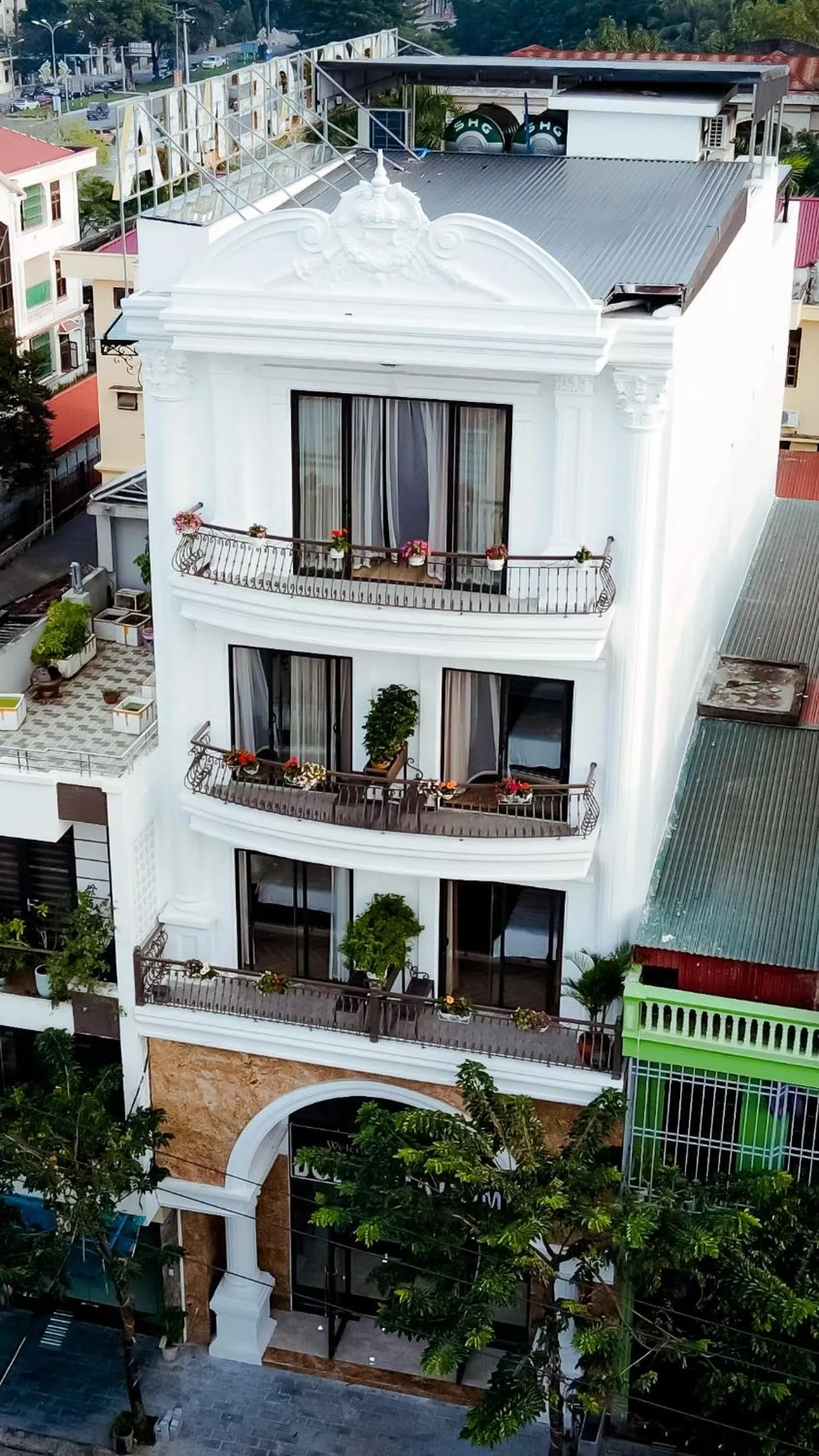 Balcony/Terrace in Dolce Mia Home Ninh Bình