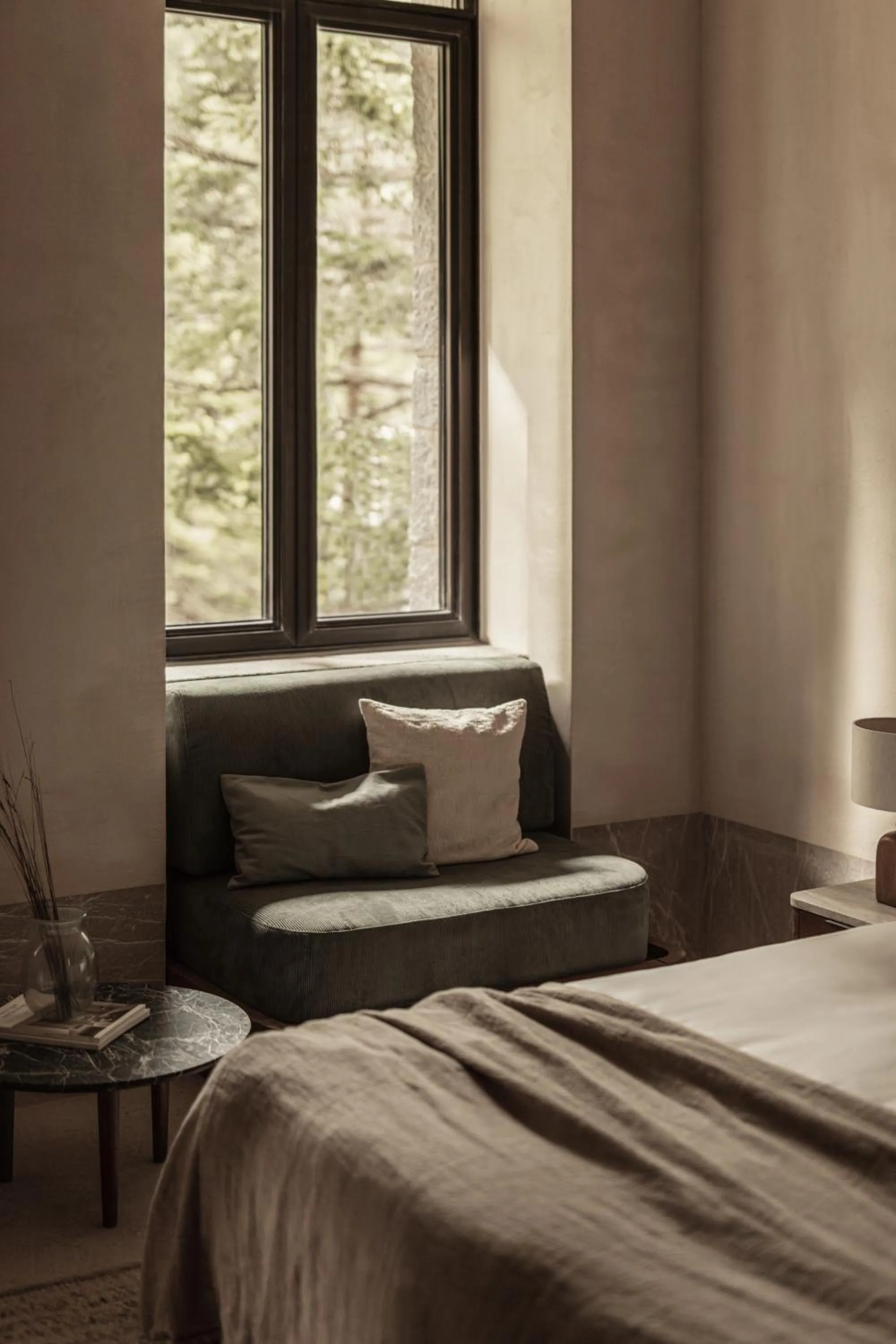 Bed in MANNA, a Member of Design Hotels