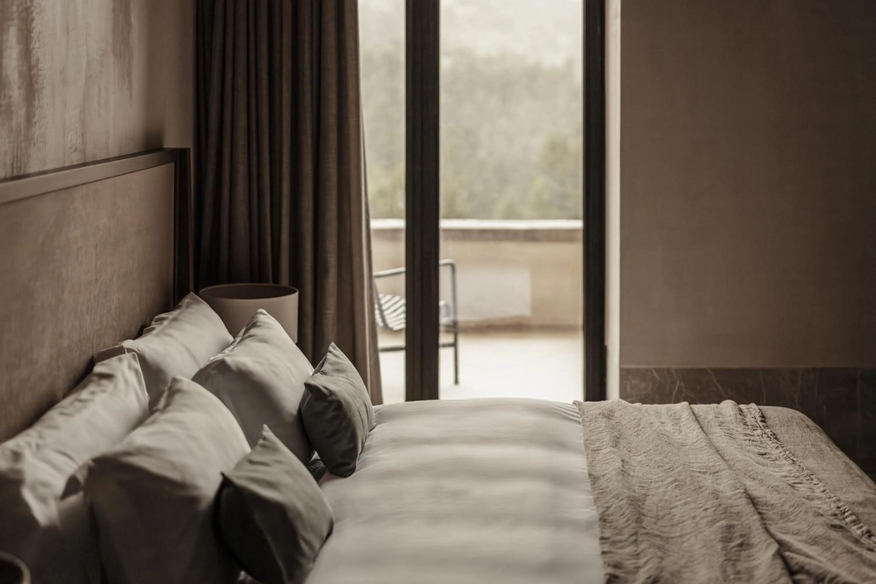 Bed in MANNA, a Member of Design Hotels