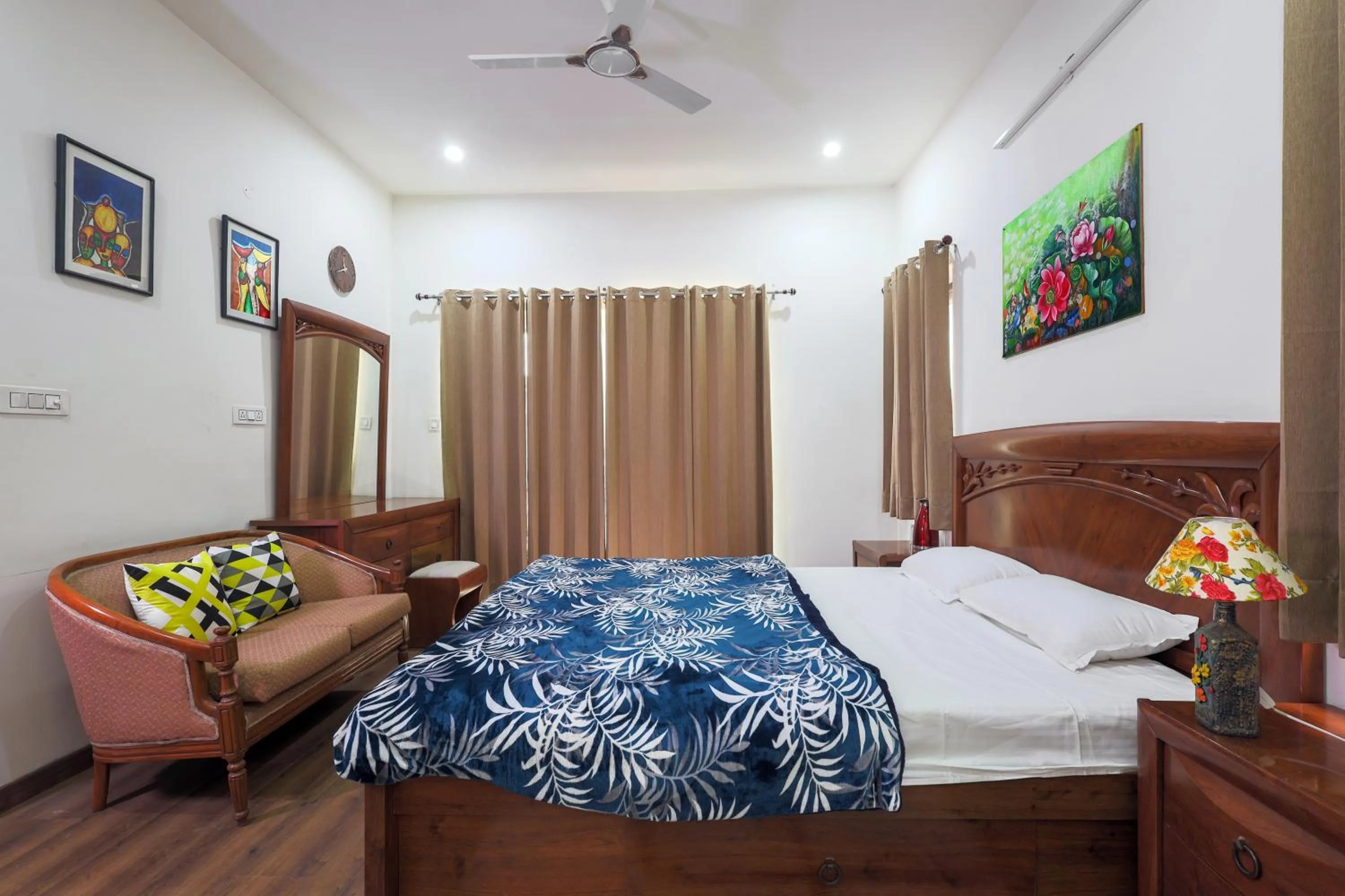 Bed in InnBox Farmstay - Rajpura Punjab
