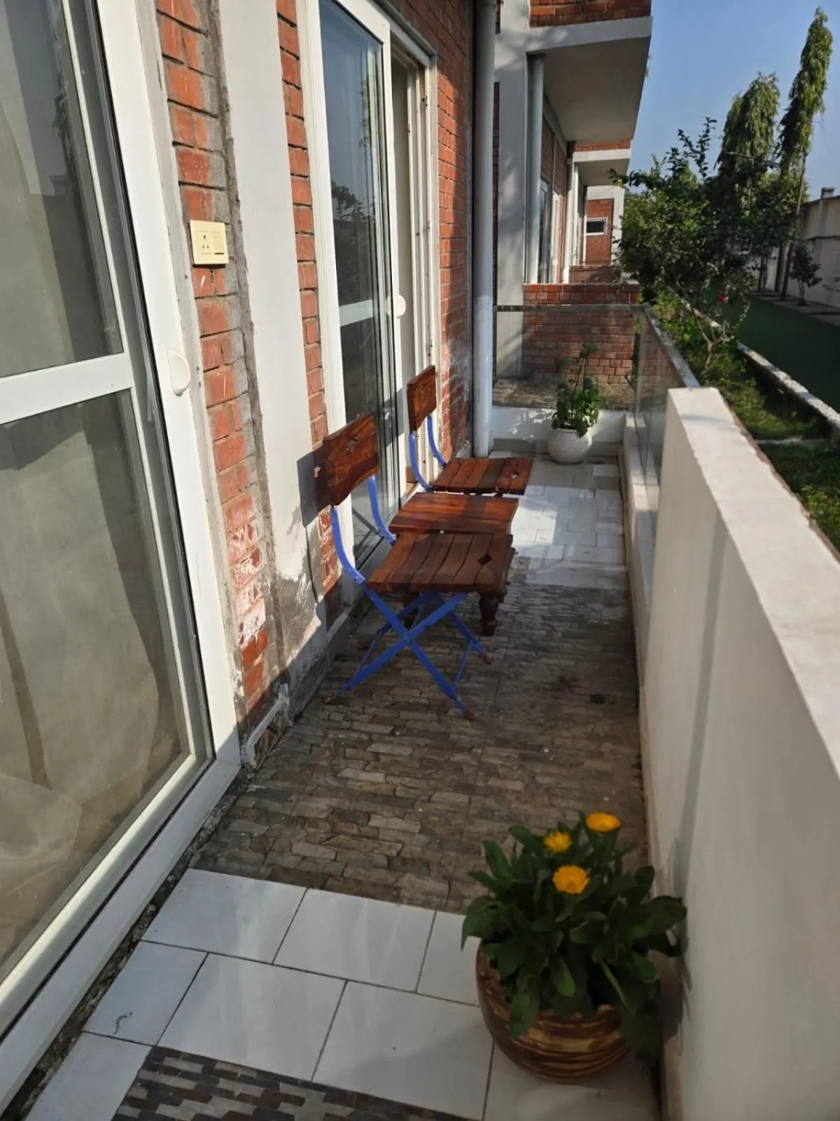 Balcony/Terrace in InnBox Farmstay - Rajpura Punjab