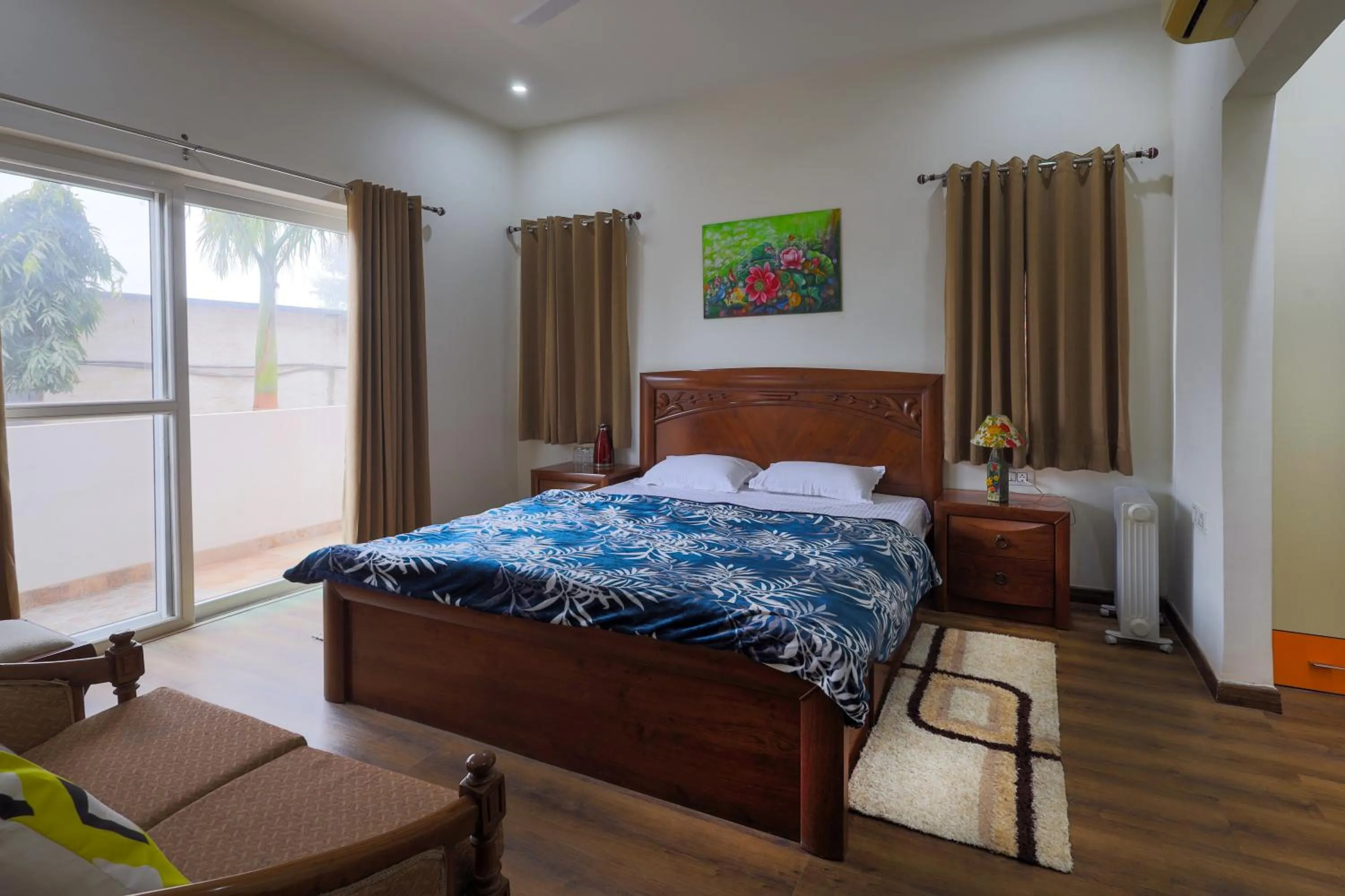 Bed in InnBox Farmstay - Rajpura Punjab