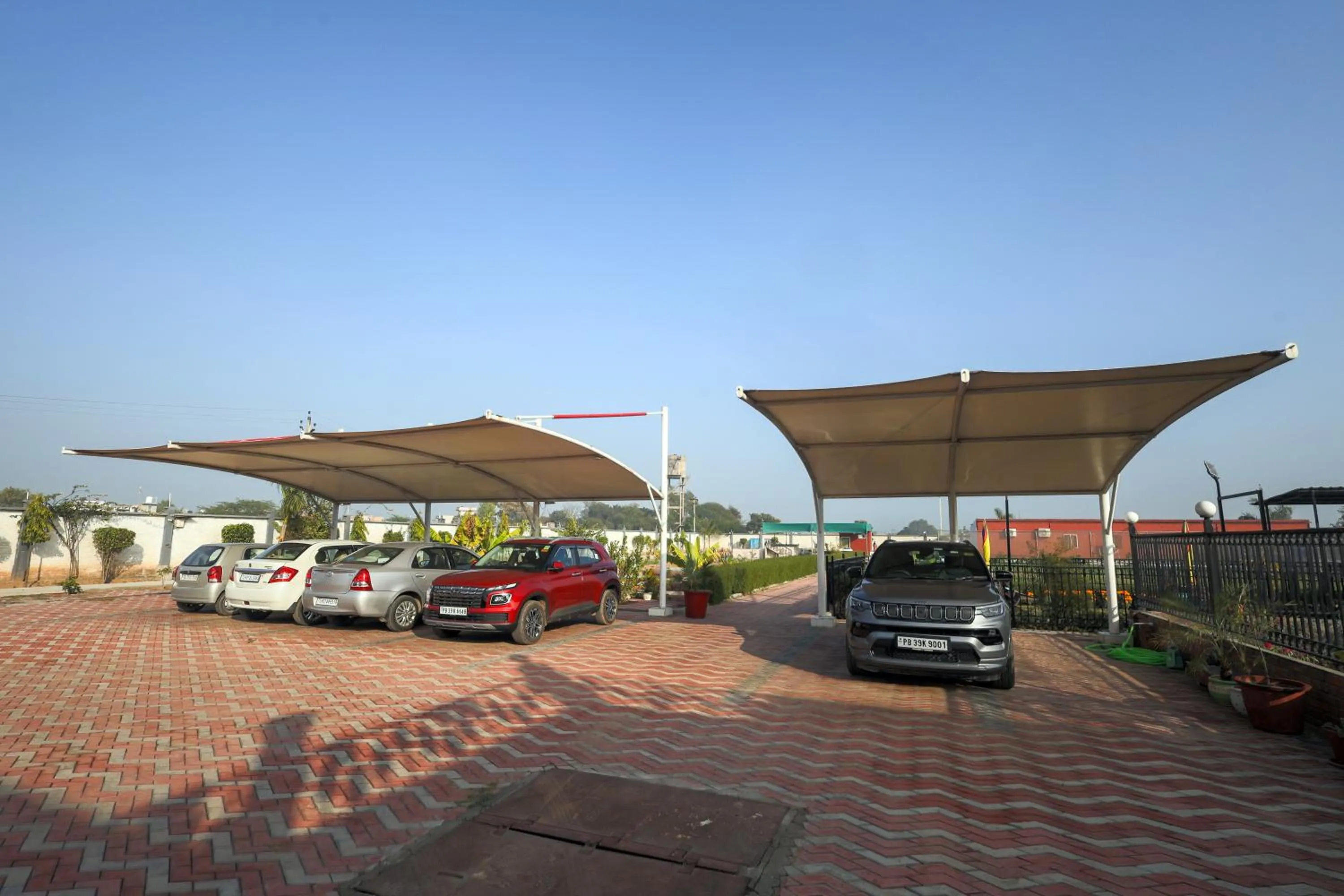 Parking in InnBox Farmstay - Rajpura Punjab