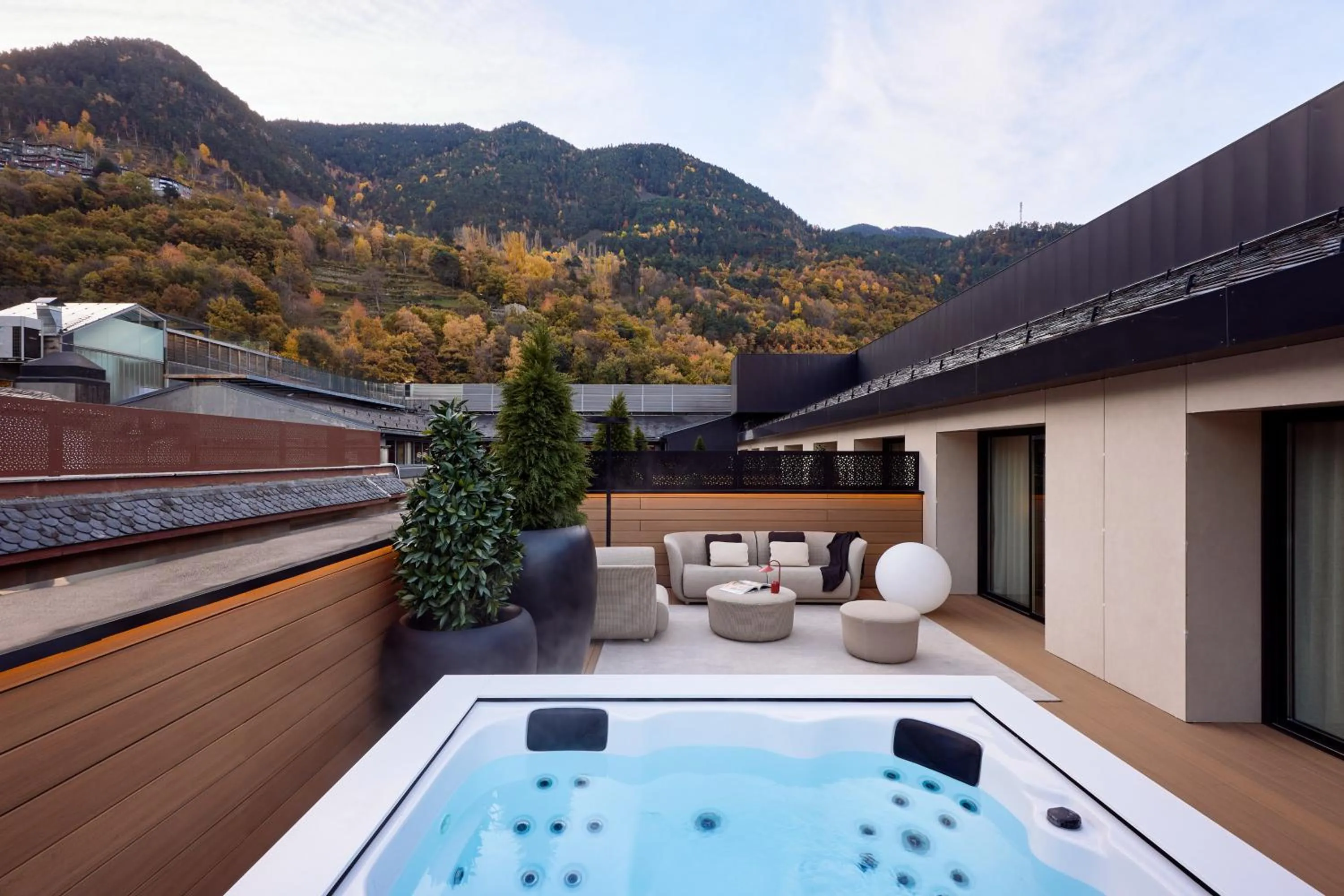 Patio in MIM Andorra Member of Melia Collection